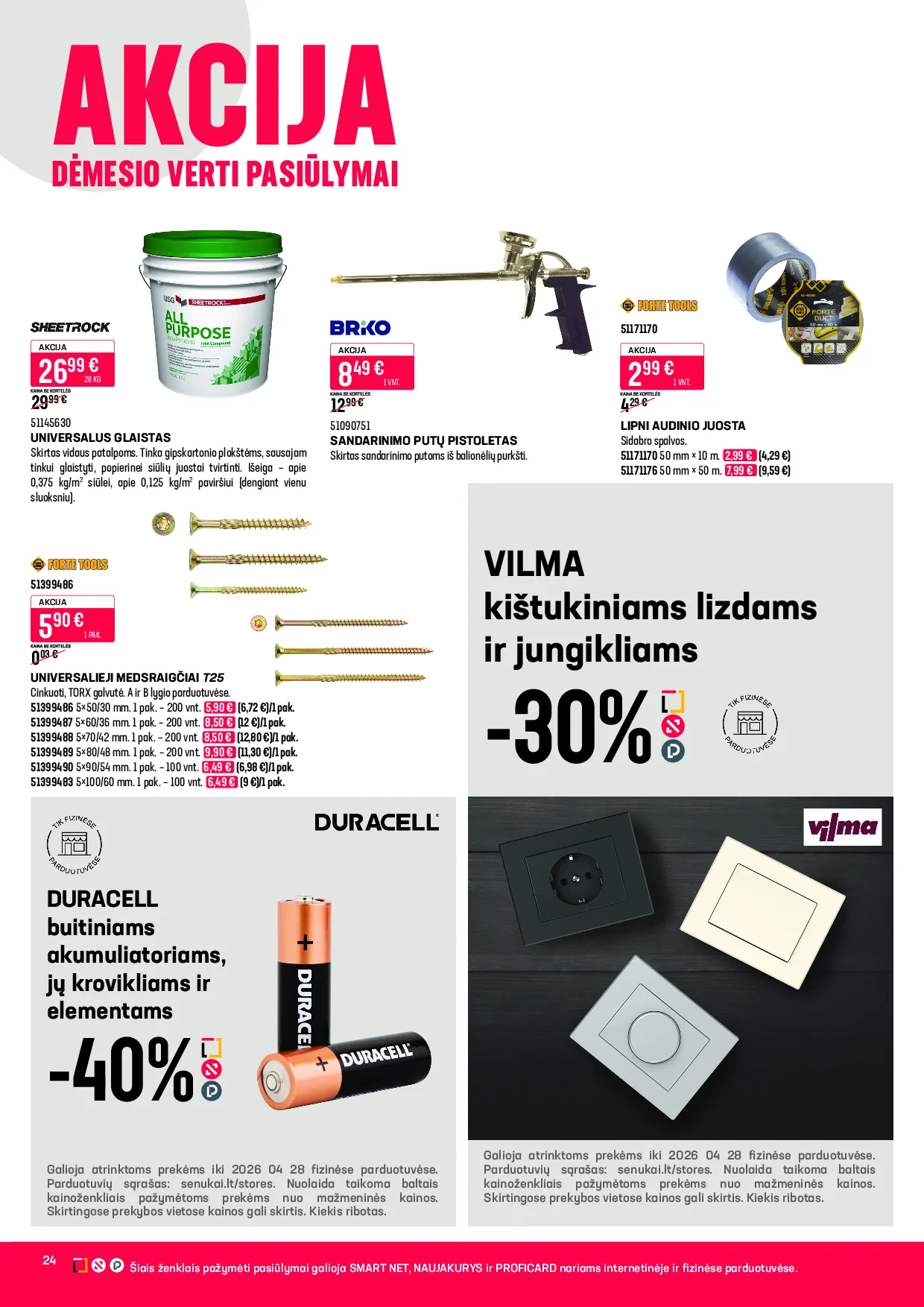 Senukai akcijų leidinys – 24 psl.