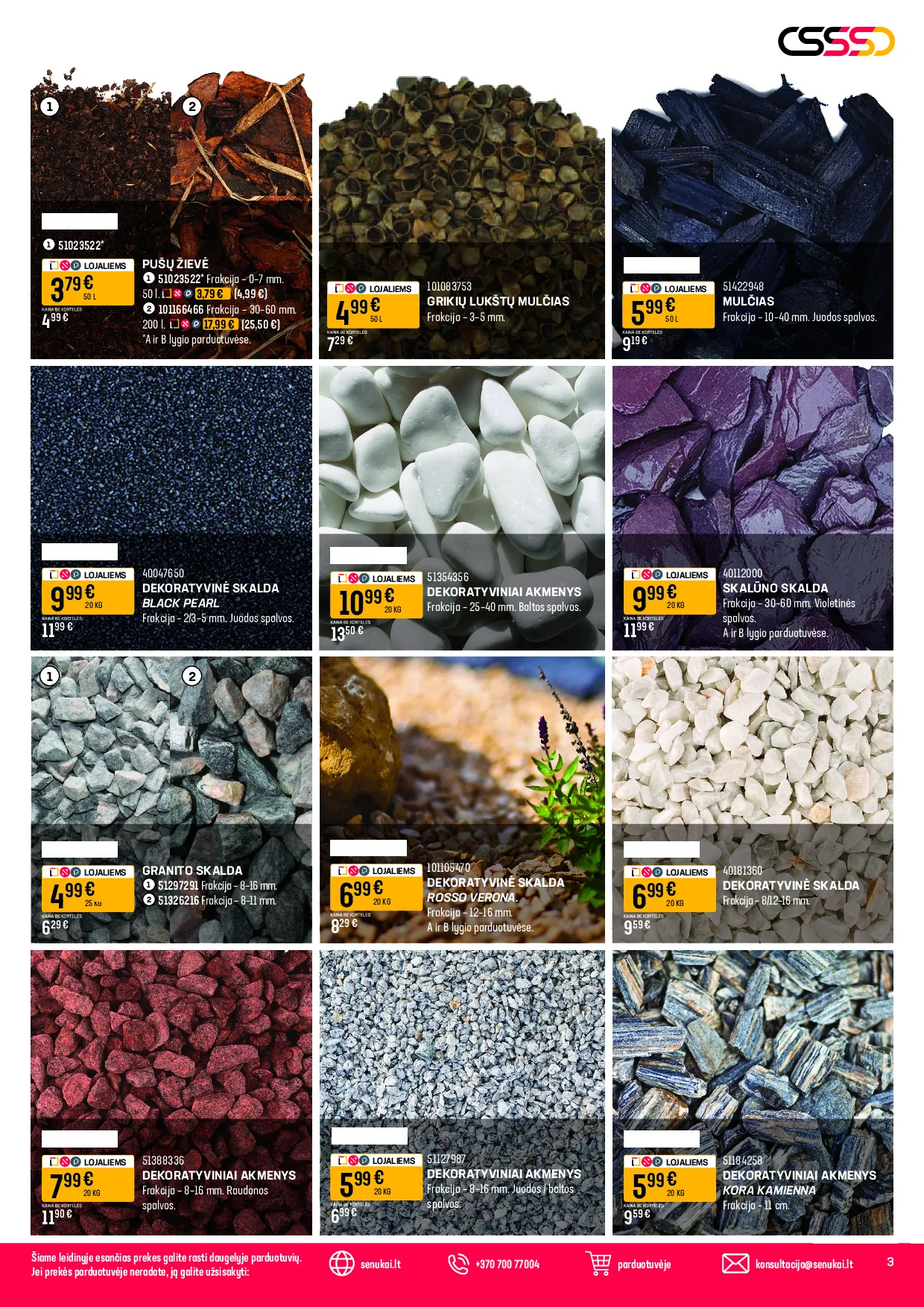 Senukai akcijų leidinys – 3 psl.