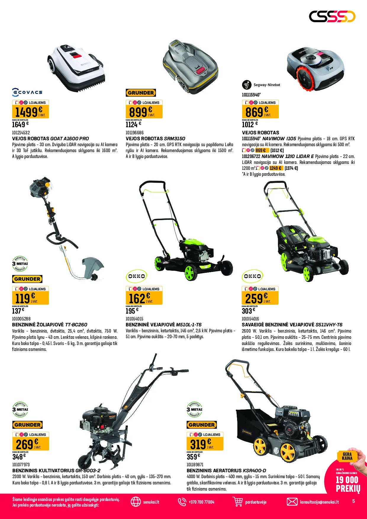 Senukai akcijų leidinys – 5 psl.