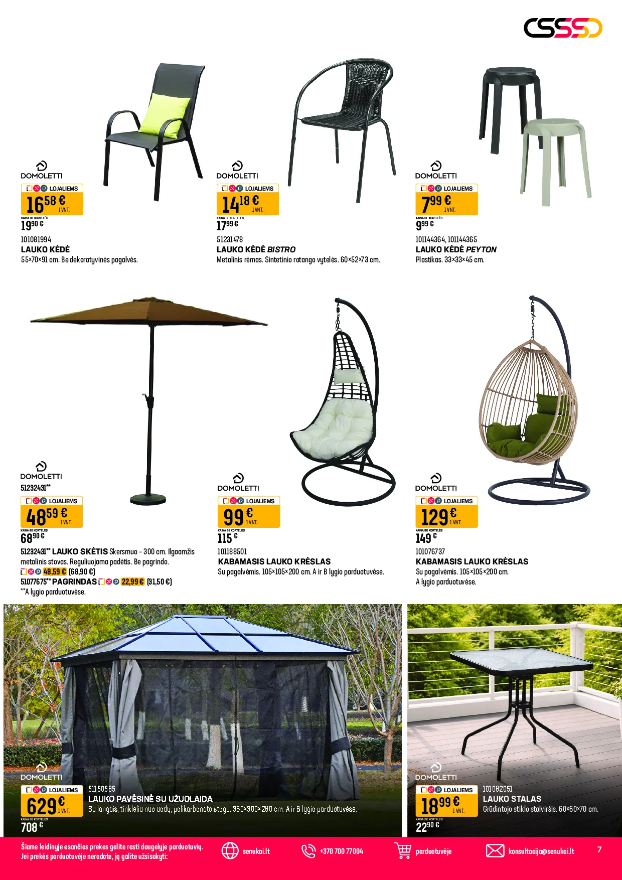 Senukai akcijų leidinys – 7 psl.