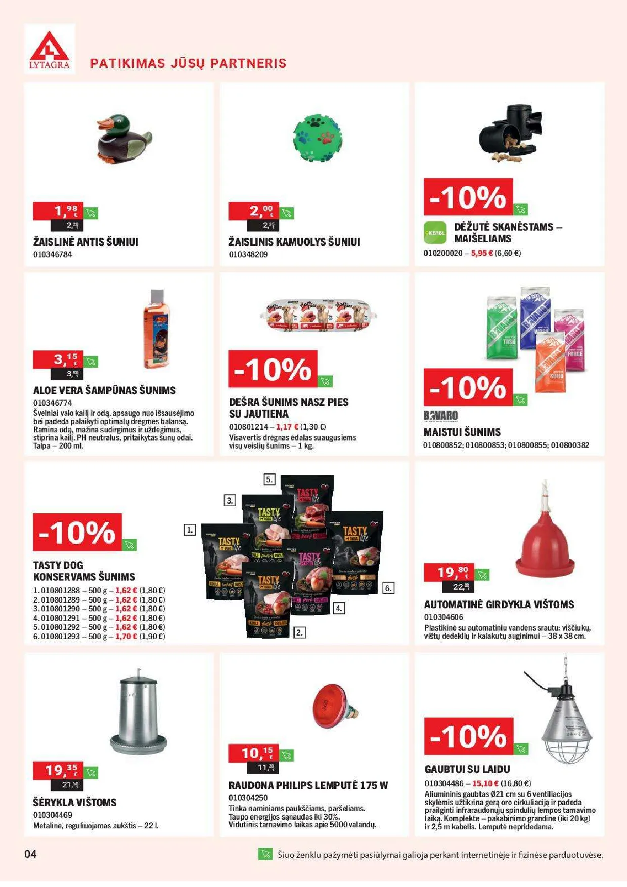 Lytagra prekių katalogas – 4 psl.