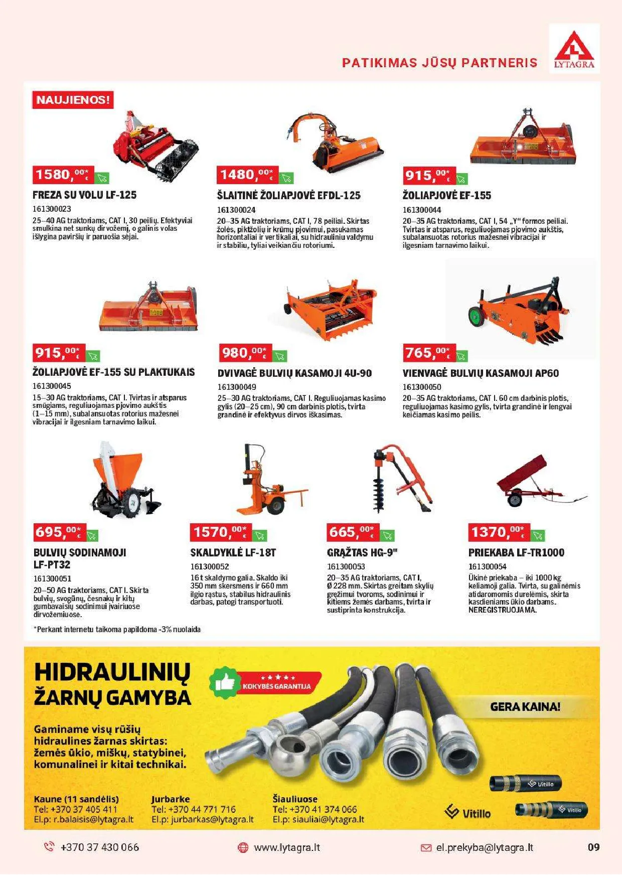 Lytagra prekių katalogas – 9 psl.