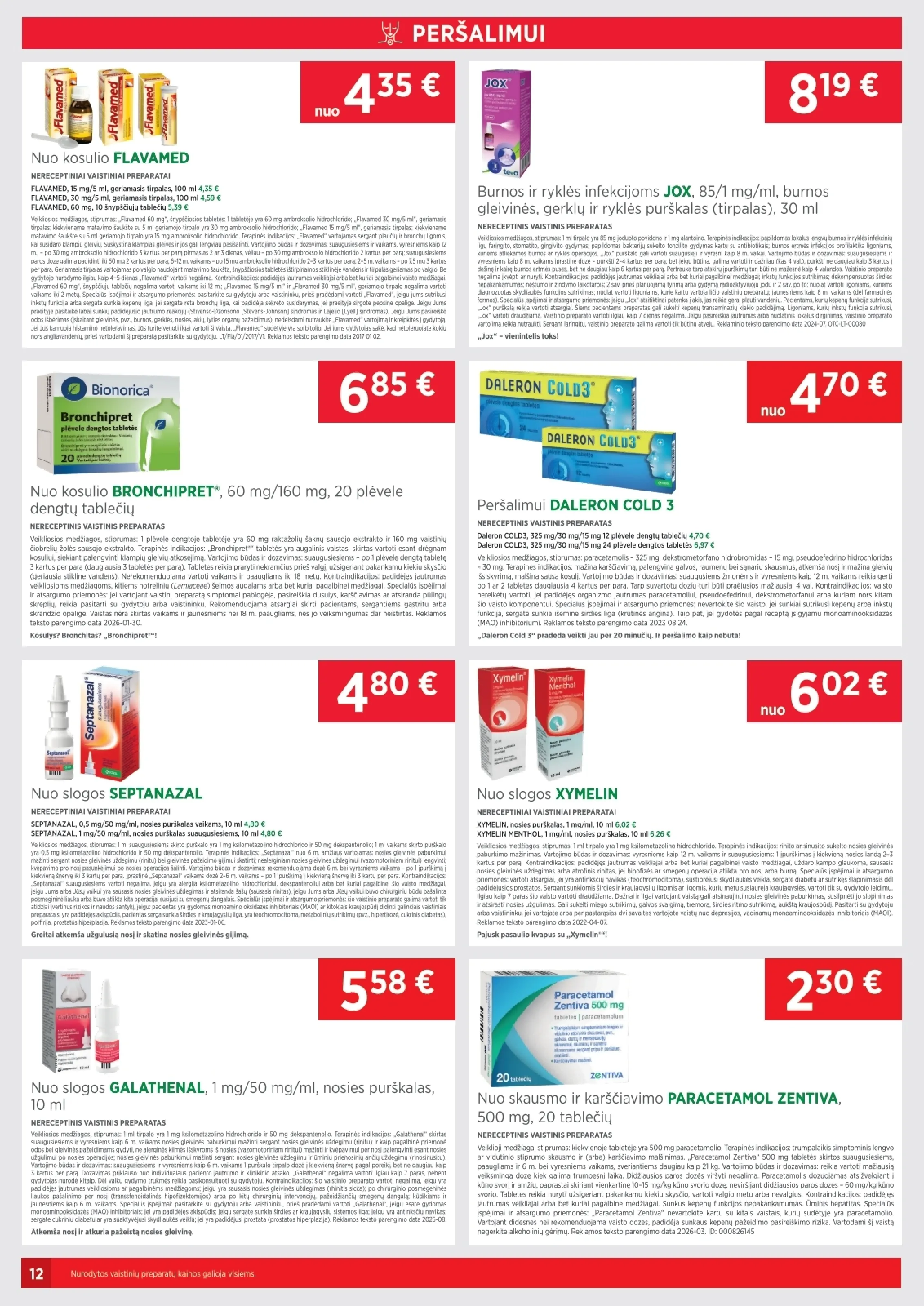 Eurovaistinė leidinys – 12 psl.