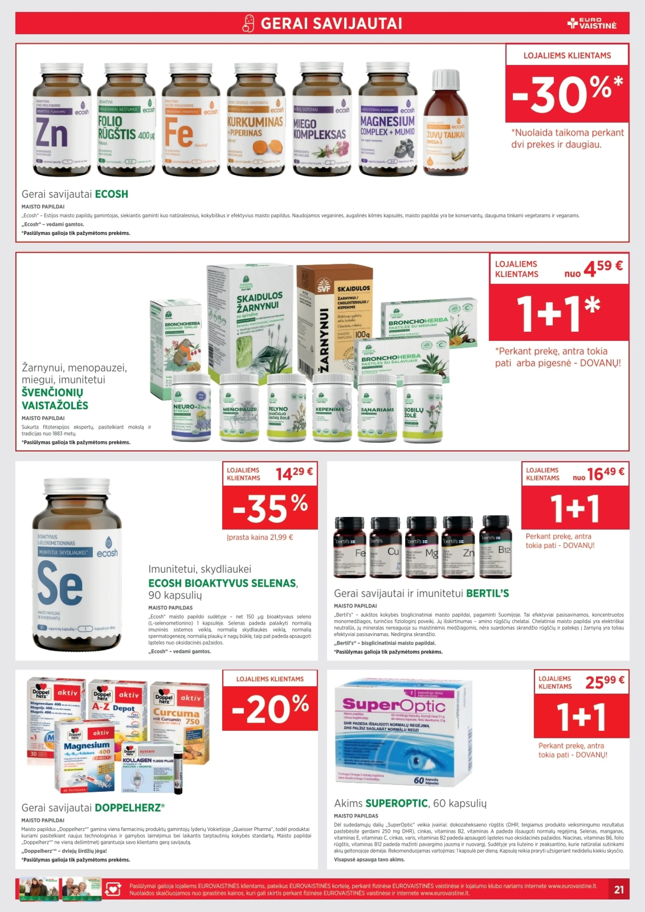 Eurovaistinė leidinys – 21 psl.