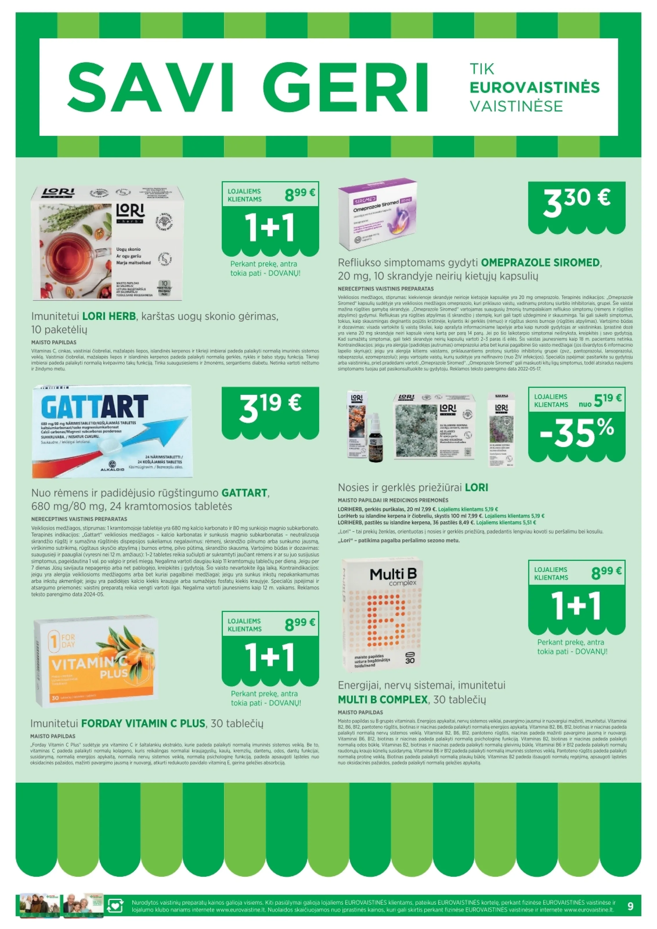 Eurovaistinė leidinys – 9 psl.