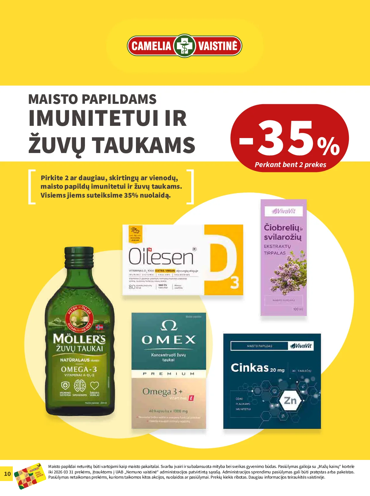 Camelia leidinys – 10 psl.