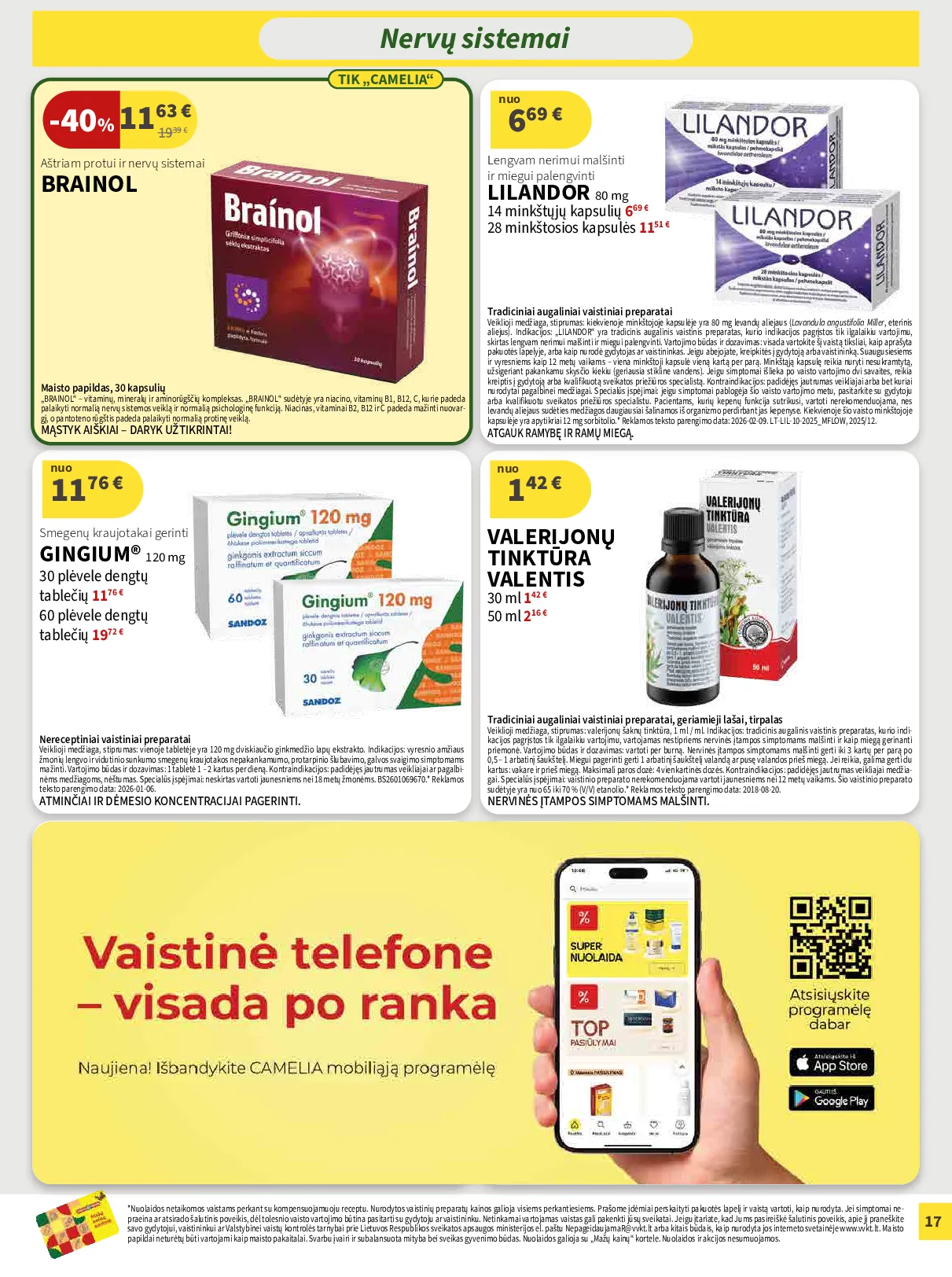 Camelia leidinys – 17 psl.