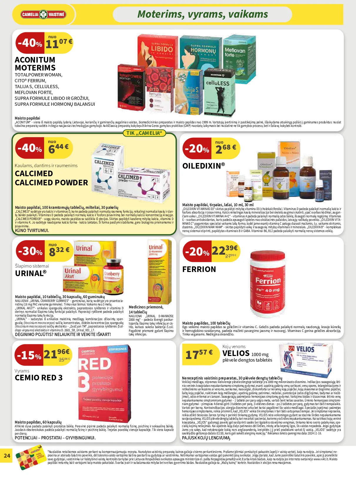 Camelia leidinys – 24 psl.