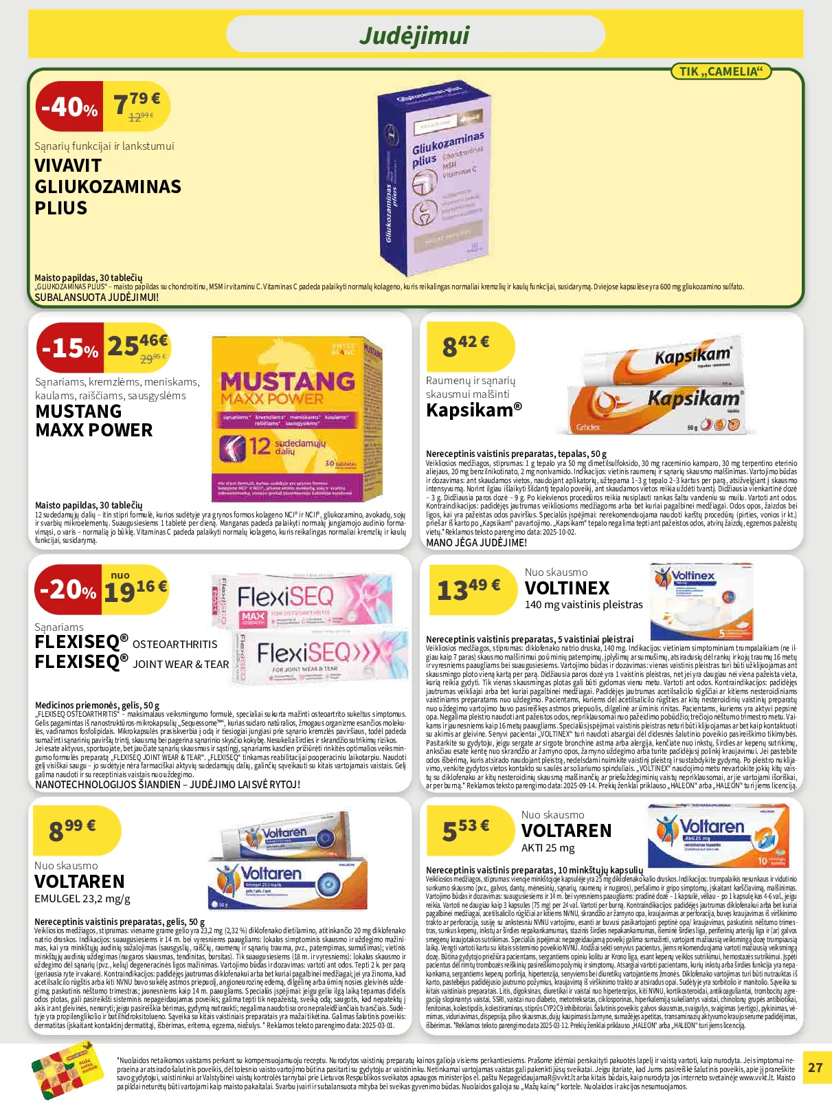 Camelia leidinys – 27 psl.