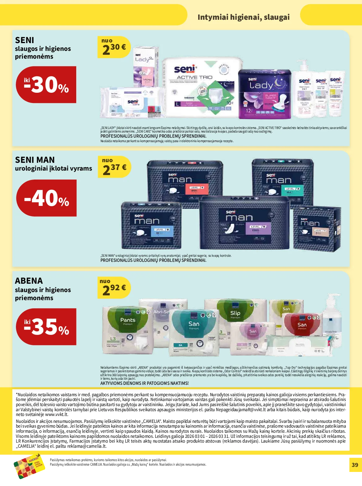 Camelia leidinys – 39 psl.