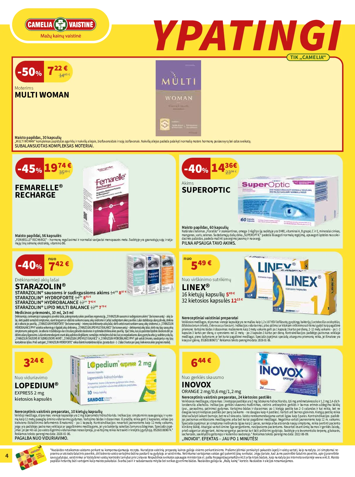 Camelia leidinys – 4 psl.