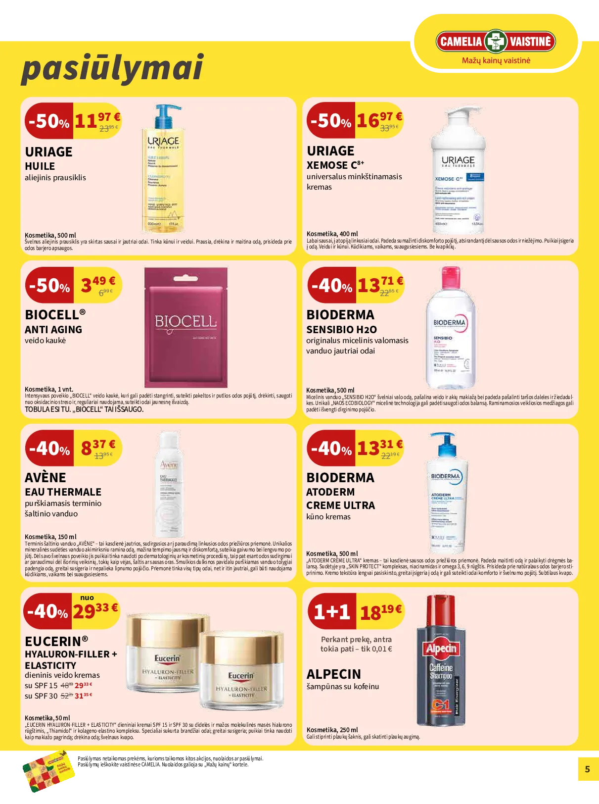 Camelia leidinys – 5 psl.