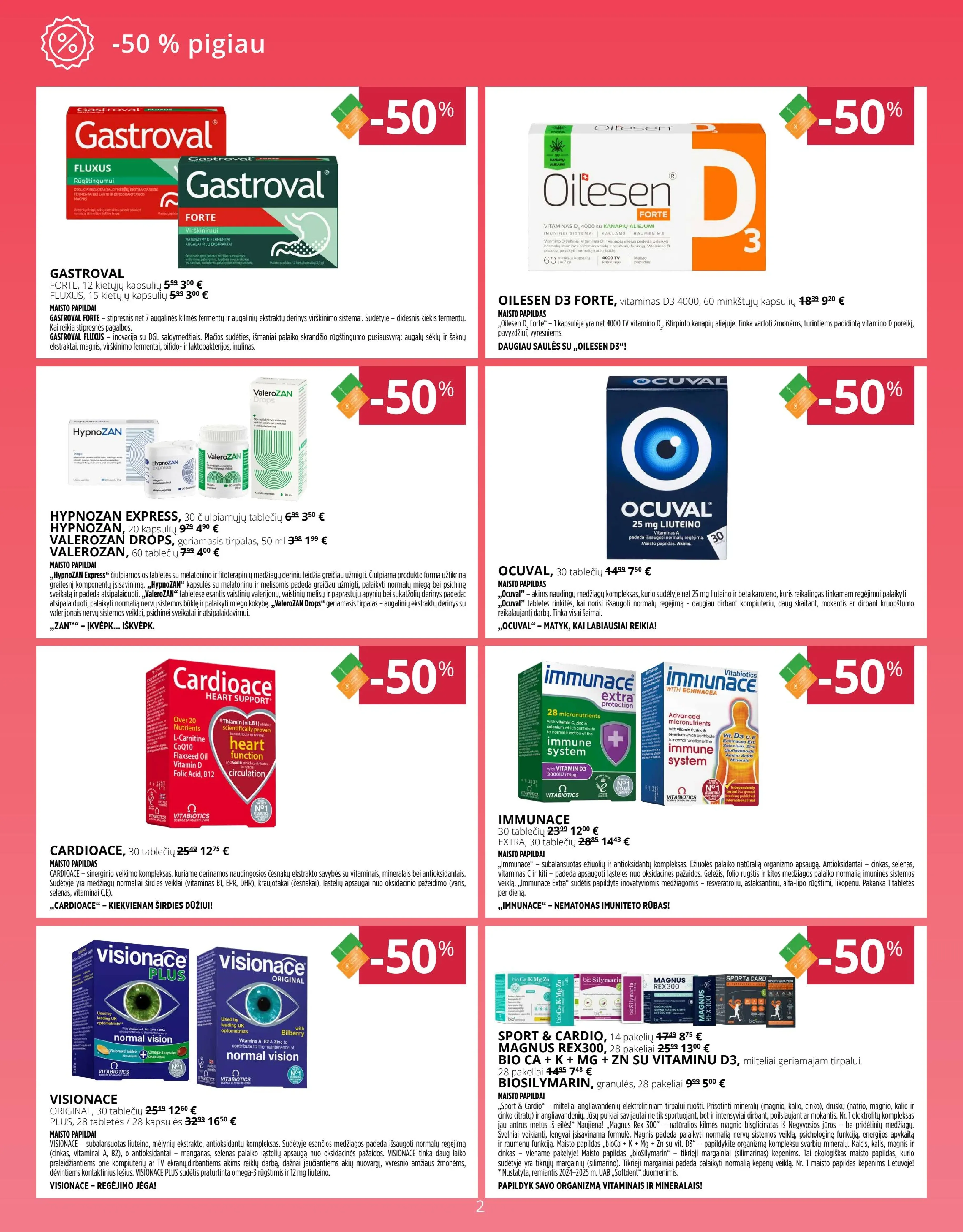 Gintarinės vaistinės leidinys – 2 psl.