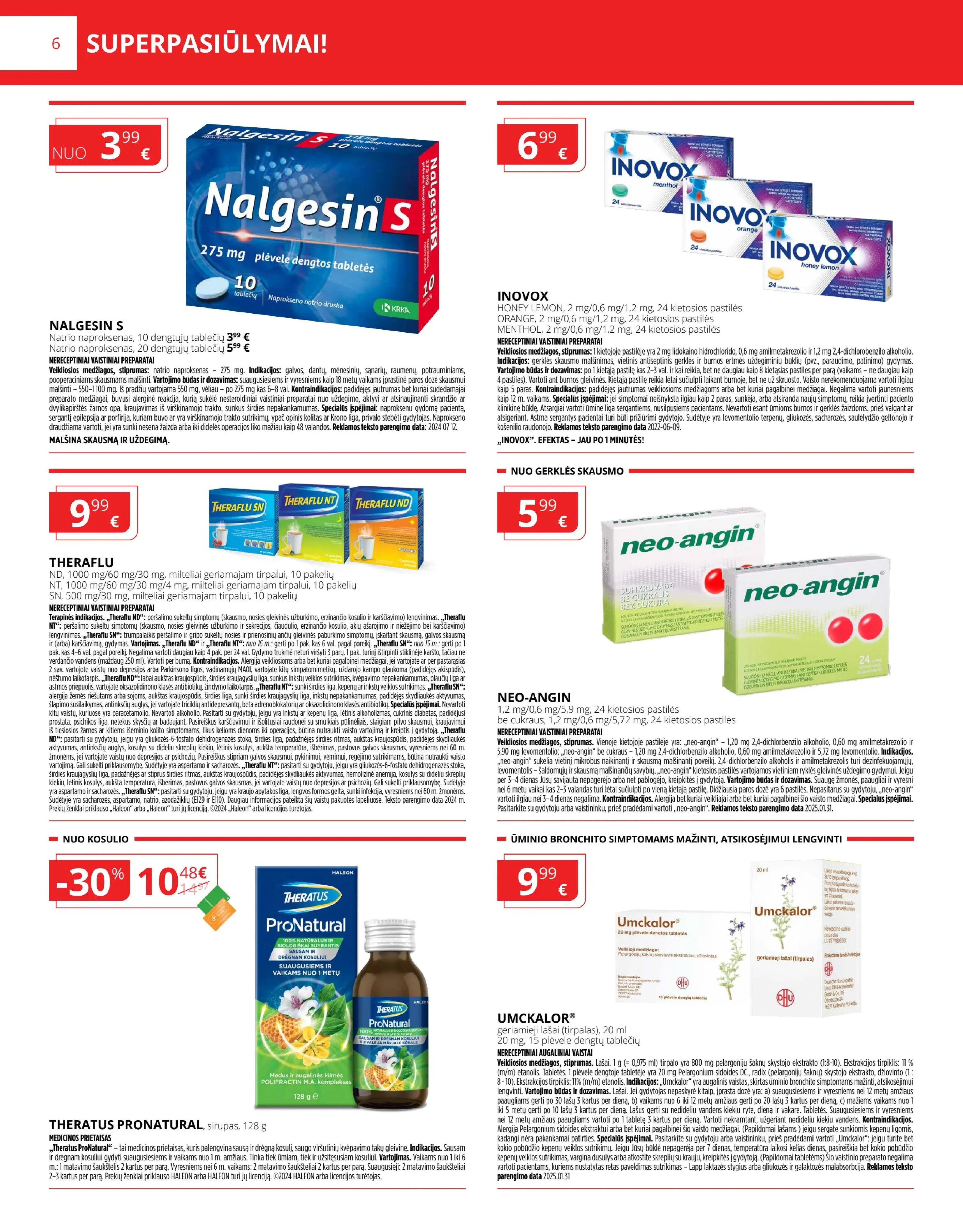 Gintarinės vaistinės leidinys – 6 psl.