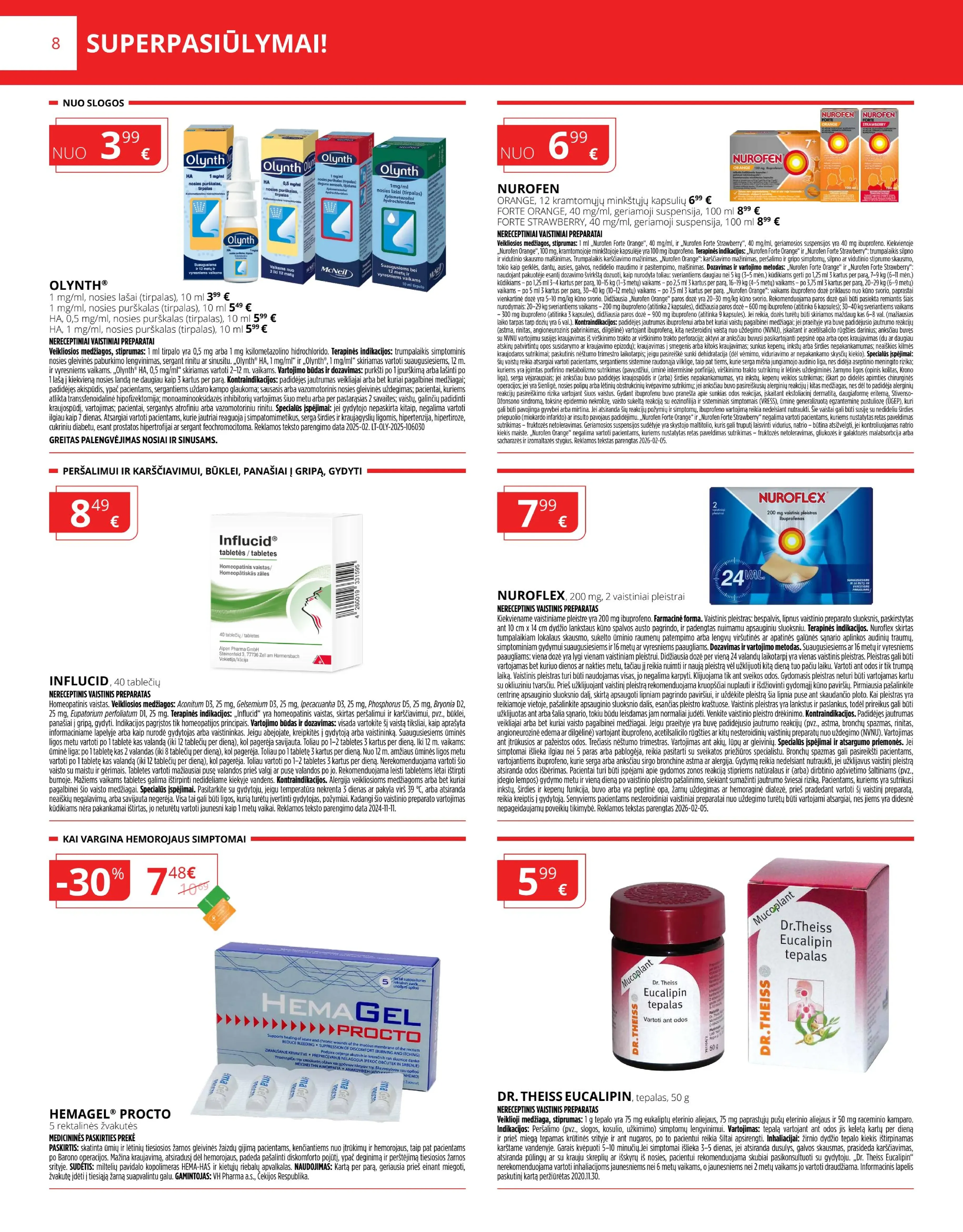 Gintarinės vaistinės leidinys – 8 psl.