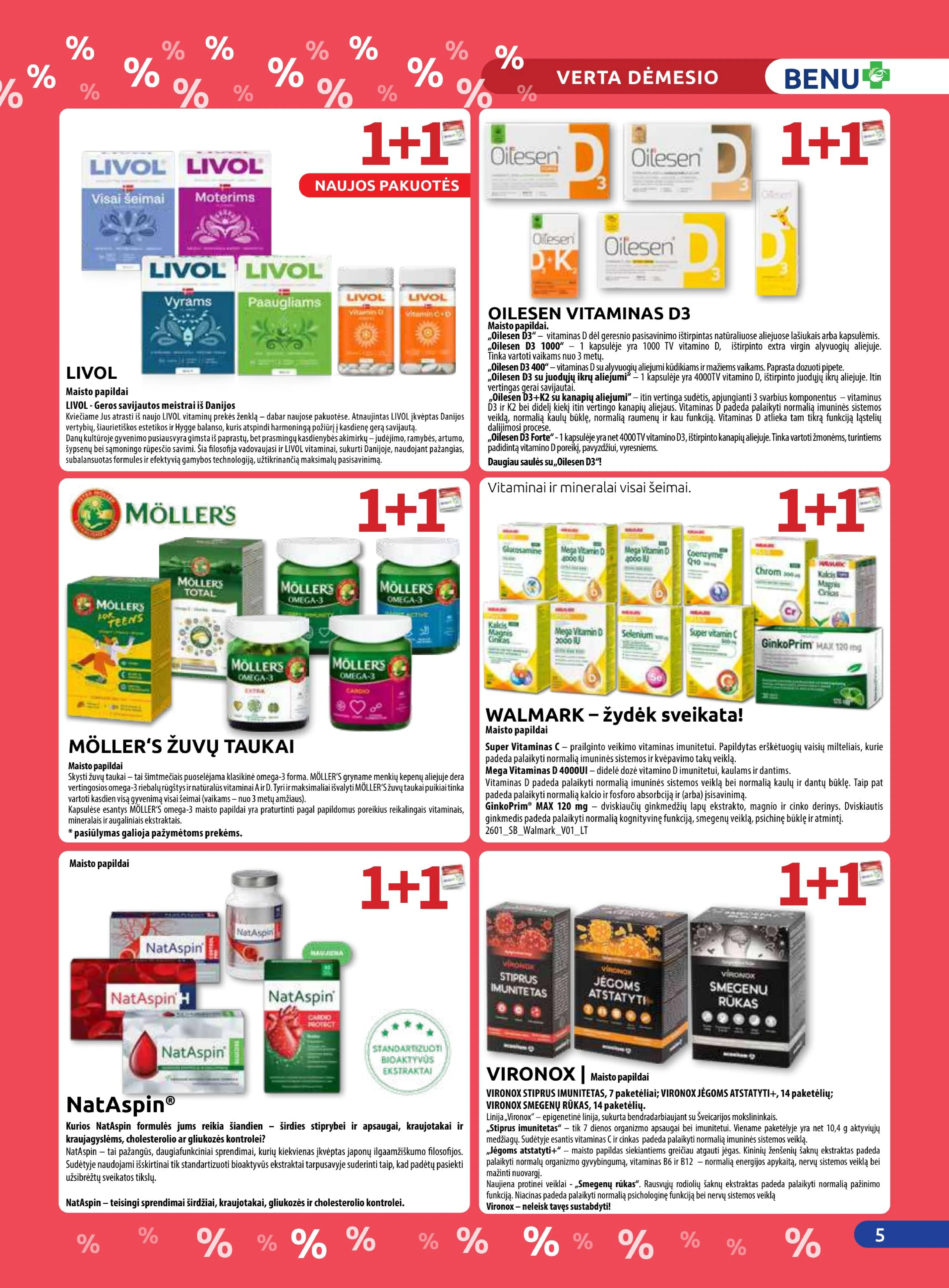 Benu leidinys – 5 psl.