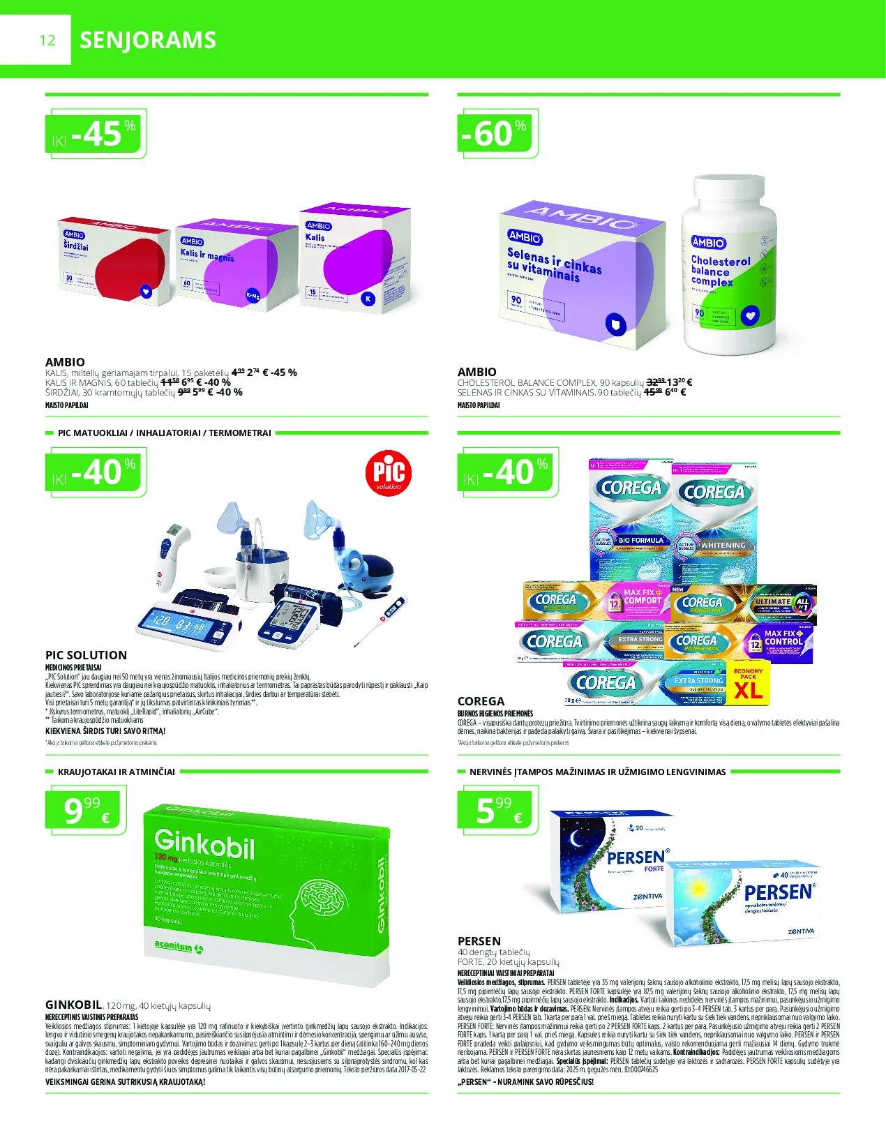 Norfa vaistinės leidinys – 12 psl.