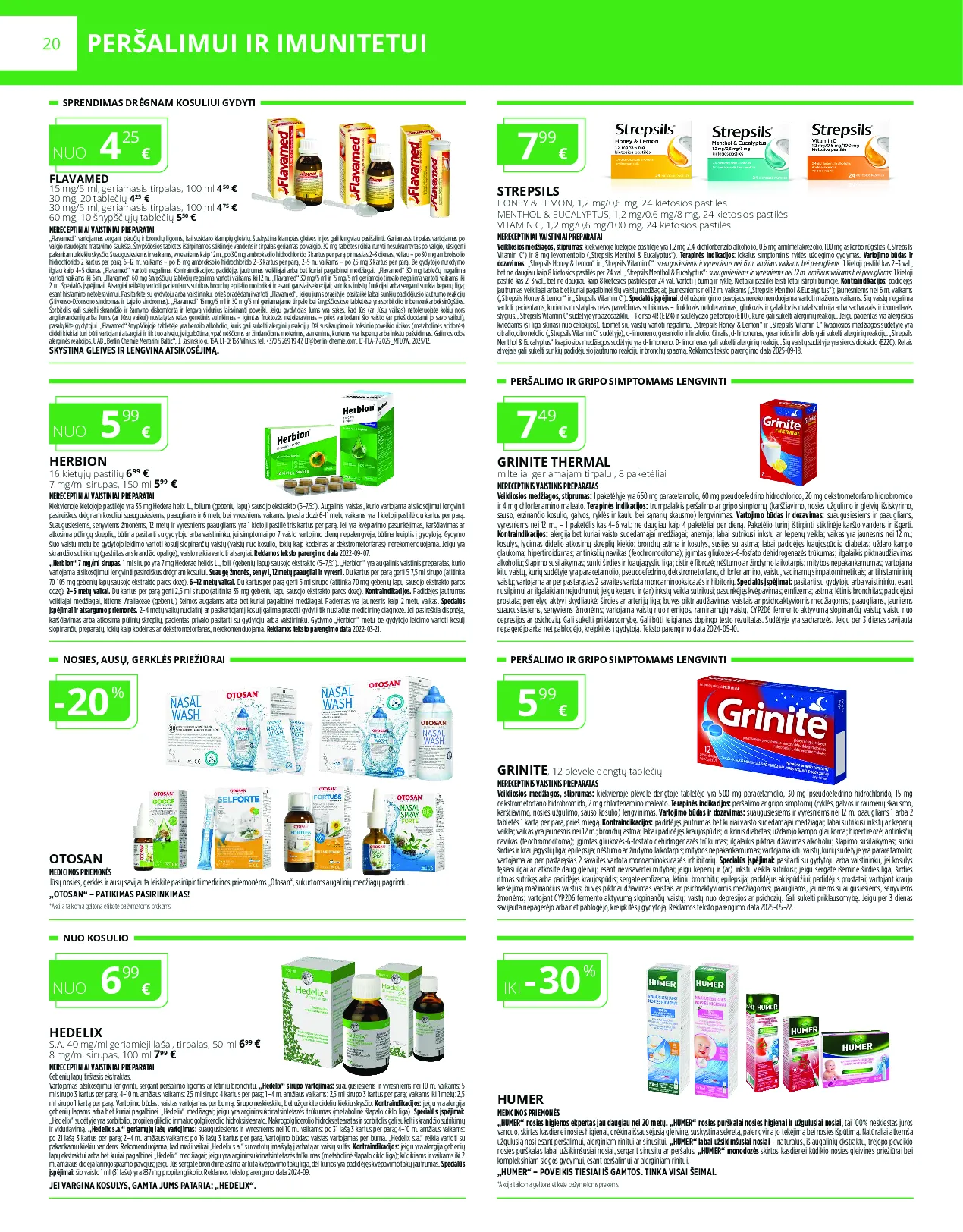 Norfa vaistinės leidinys – 20 psl.