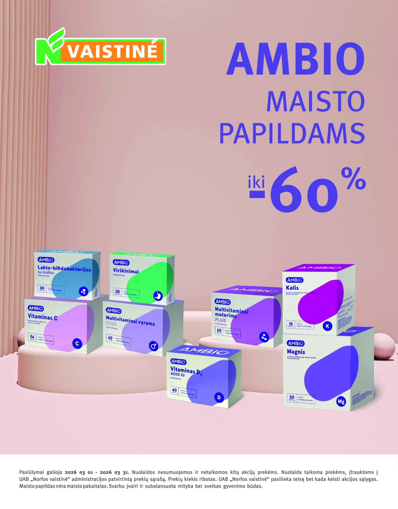 Norfa vaistinės leidinys – 32 psl.