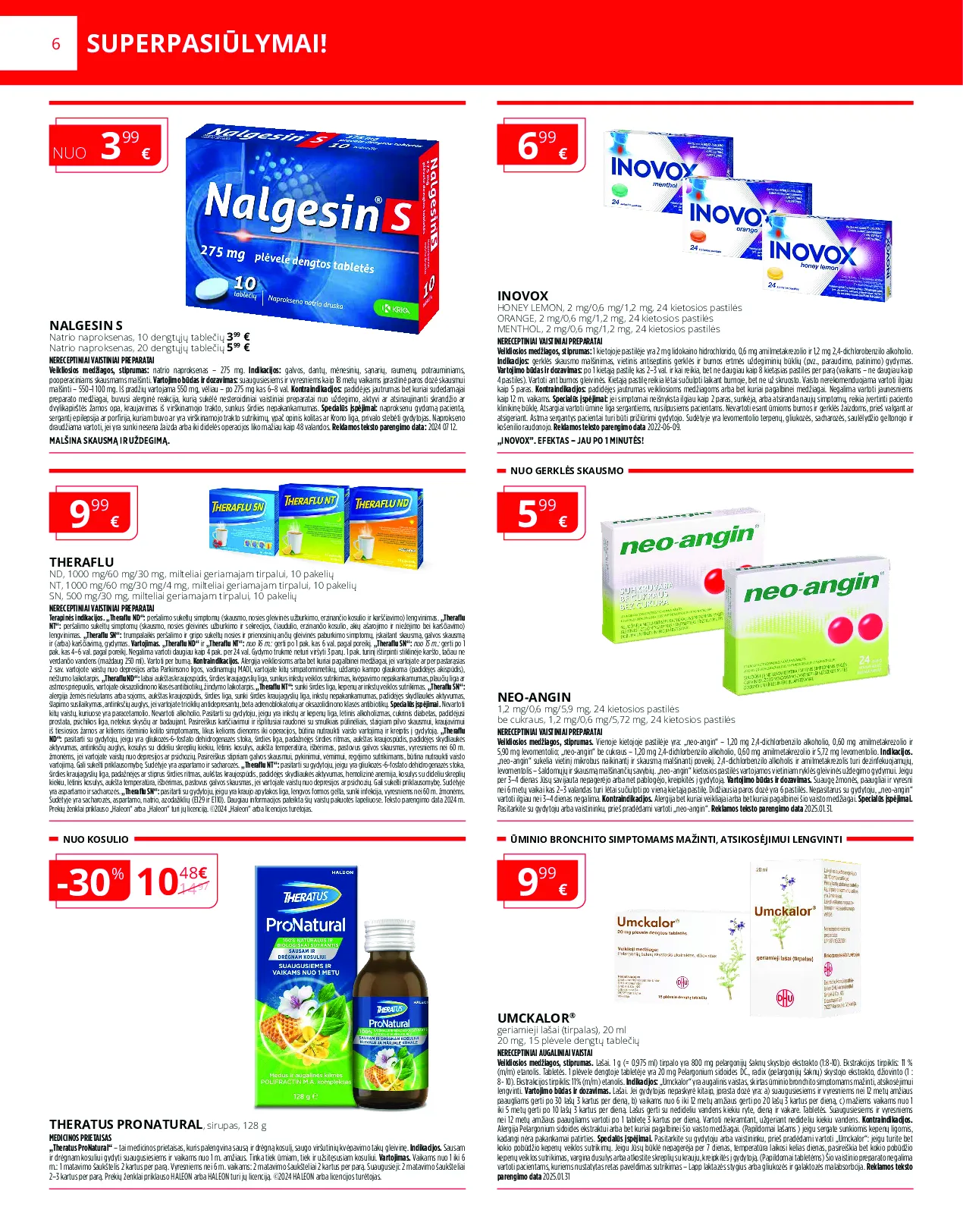 Norfa vaistinės leidinys – 6 psl.