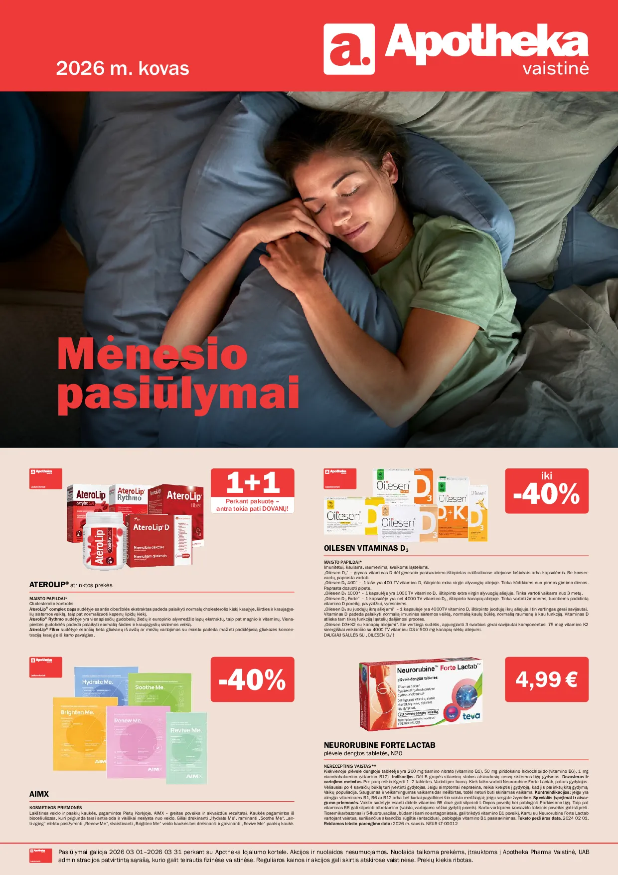 Apotheka leidinys – 1 psl.