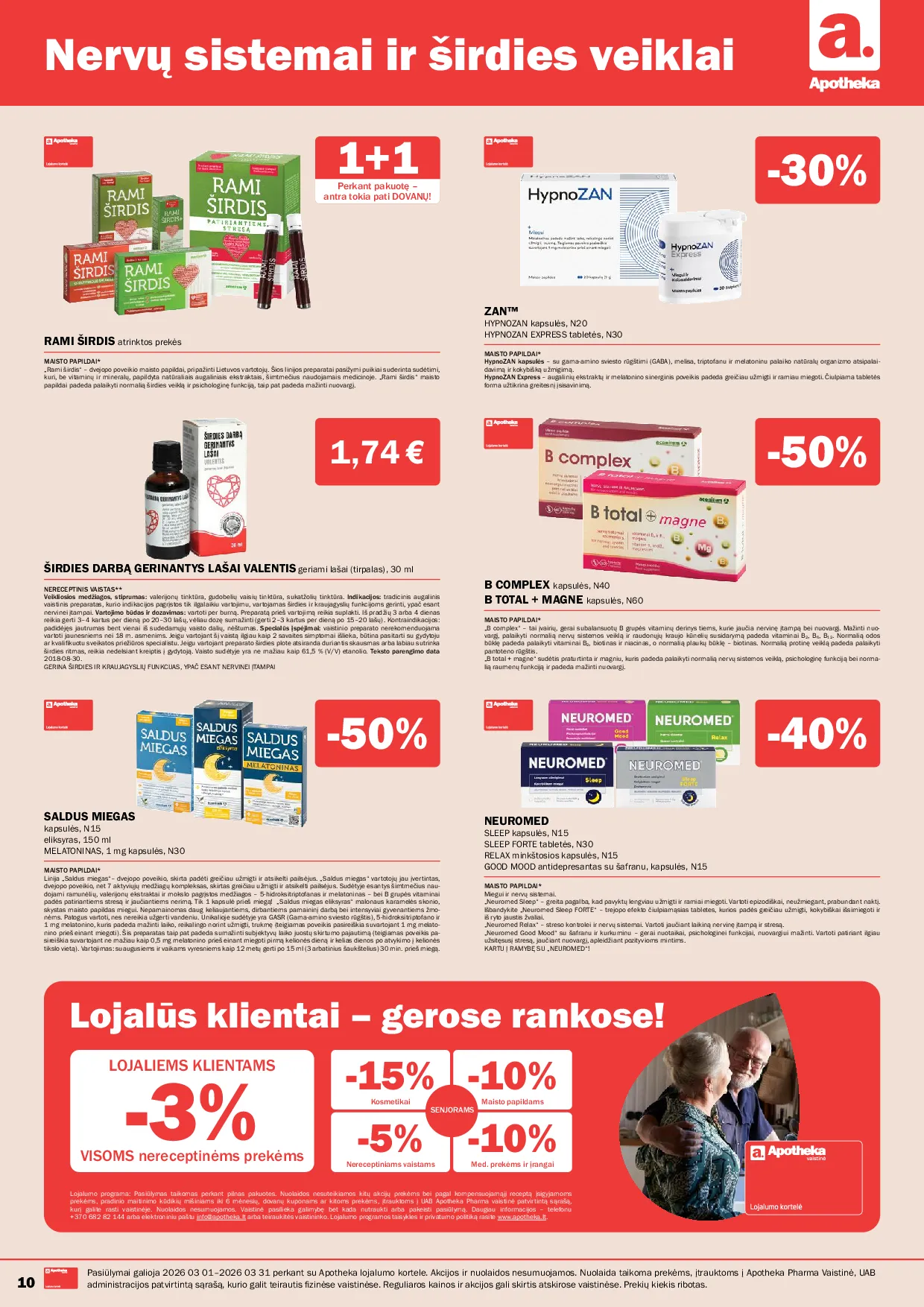 Apotheka leidinys – 10 psl.