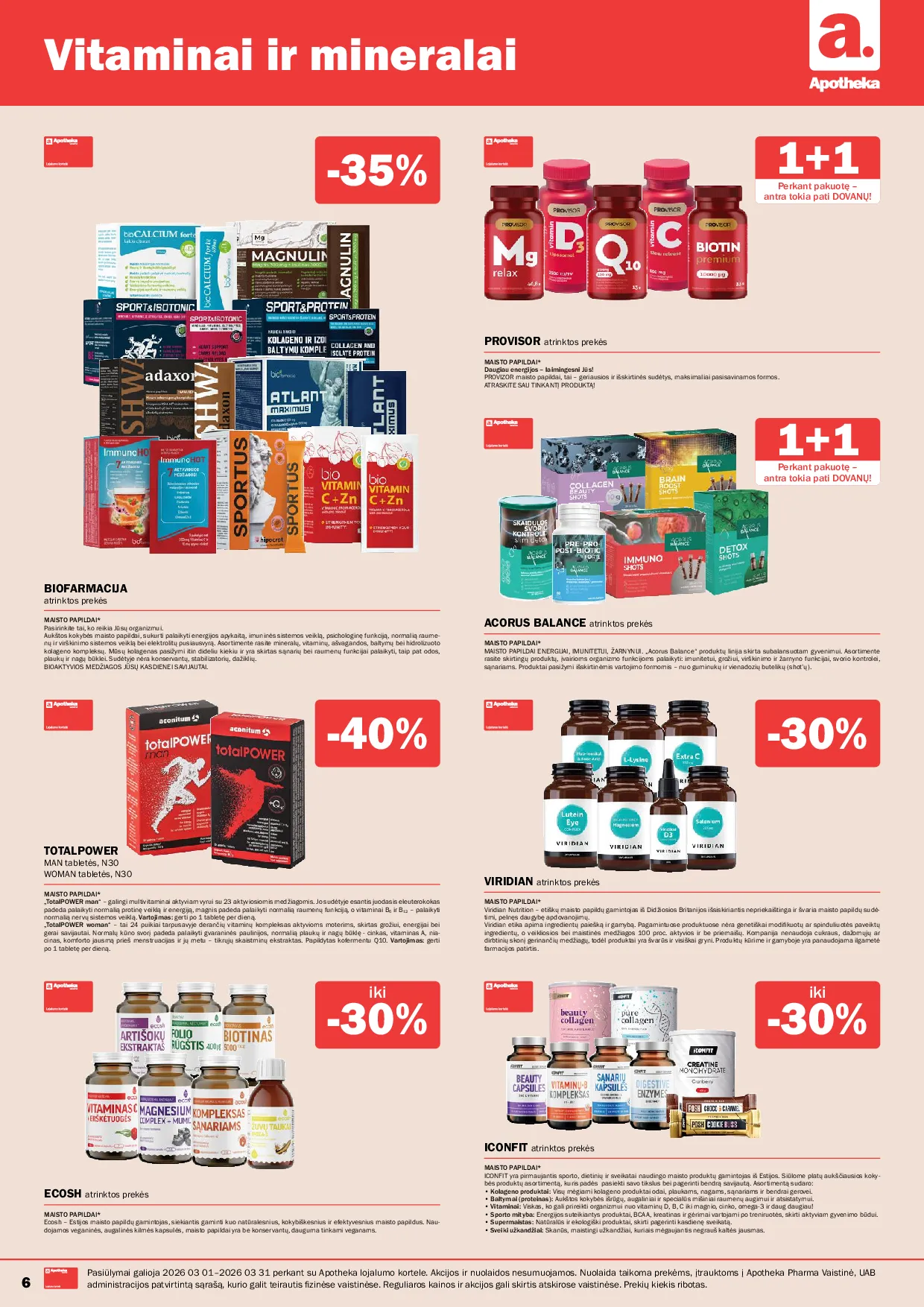 Apotheka leidinys – 6 psl.