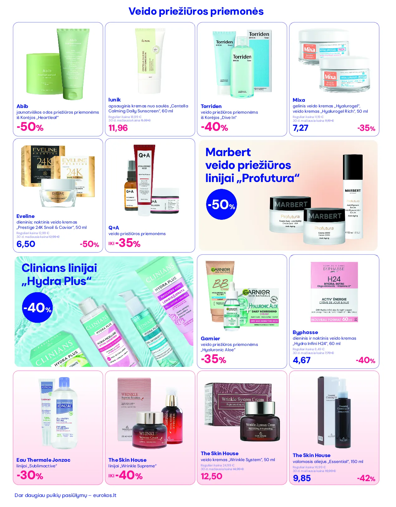 Eurokos akcijos šią savaitę. Galioja nuo 2026-03-30 iki 2026-04-29 – 12 psl.