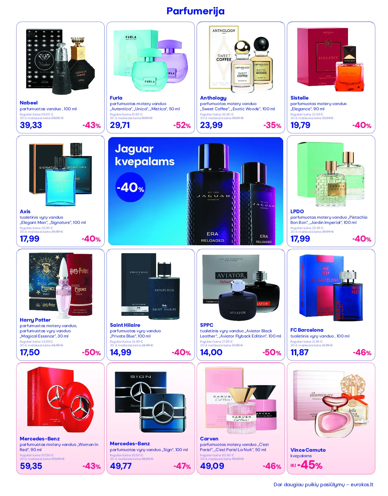 Eurokos akcijos šią savaitę. Galioja nuo 2026-03-30 iki 2026-04-29 – 3 psl.