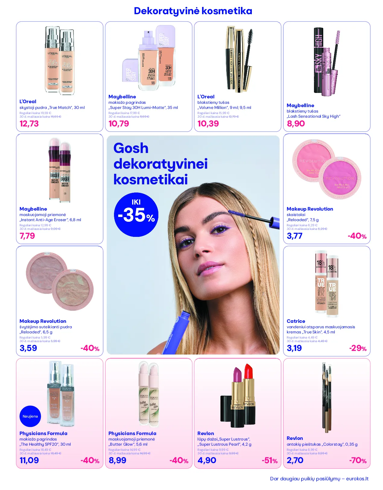 Eurokos akcijos šią savaitę. Galioja nuo 2026-03-30 iki 2026-04-29 – 5 psl.