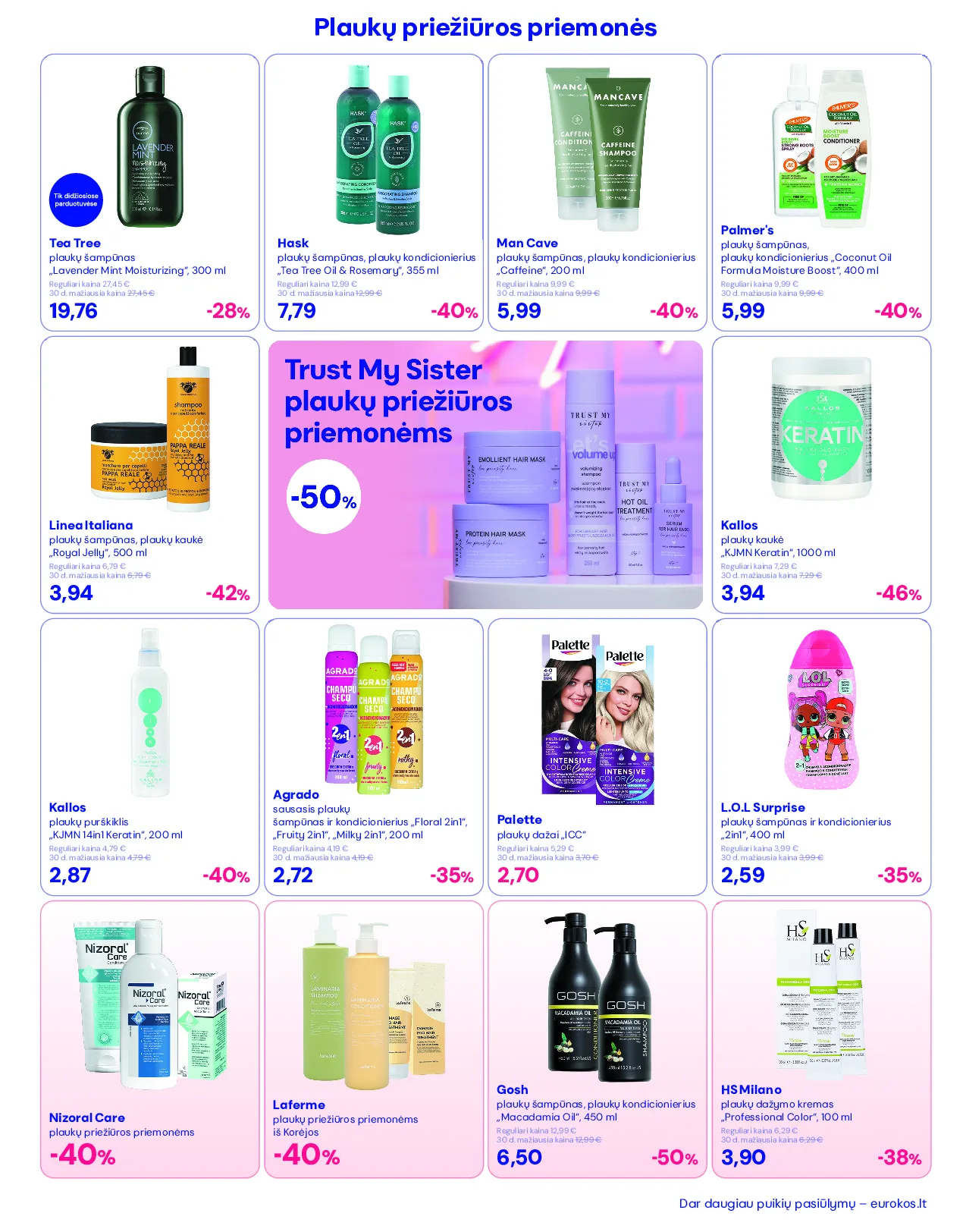 Eurokos akcijos šią savaitę. Galioja nuo 2026-03-30 iki 2026-04-29 – 7 psl.