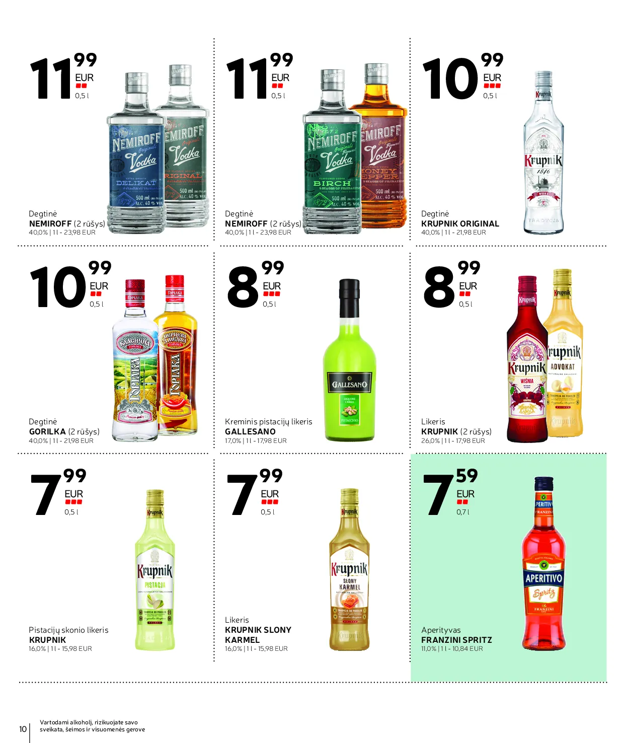 Rimi akcijos šią savaitę. Galioja nuo 2026-03-31 iki 2026-04-13 – 10 psl.