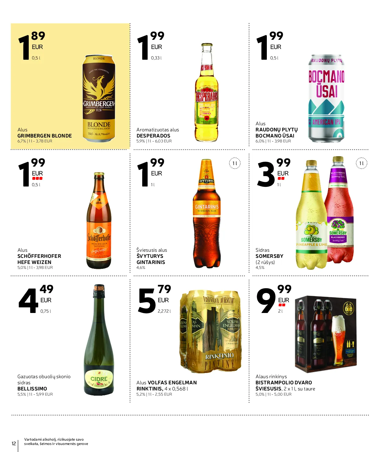 Rimi akcijos šią savaitę. Galioja nuo 2026-03-31 iki 2026-04-13 – 12 psl.