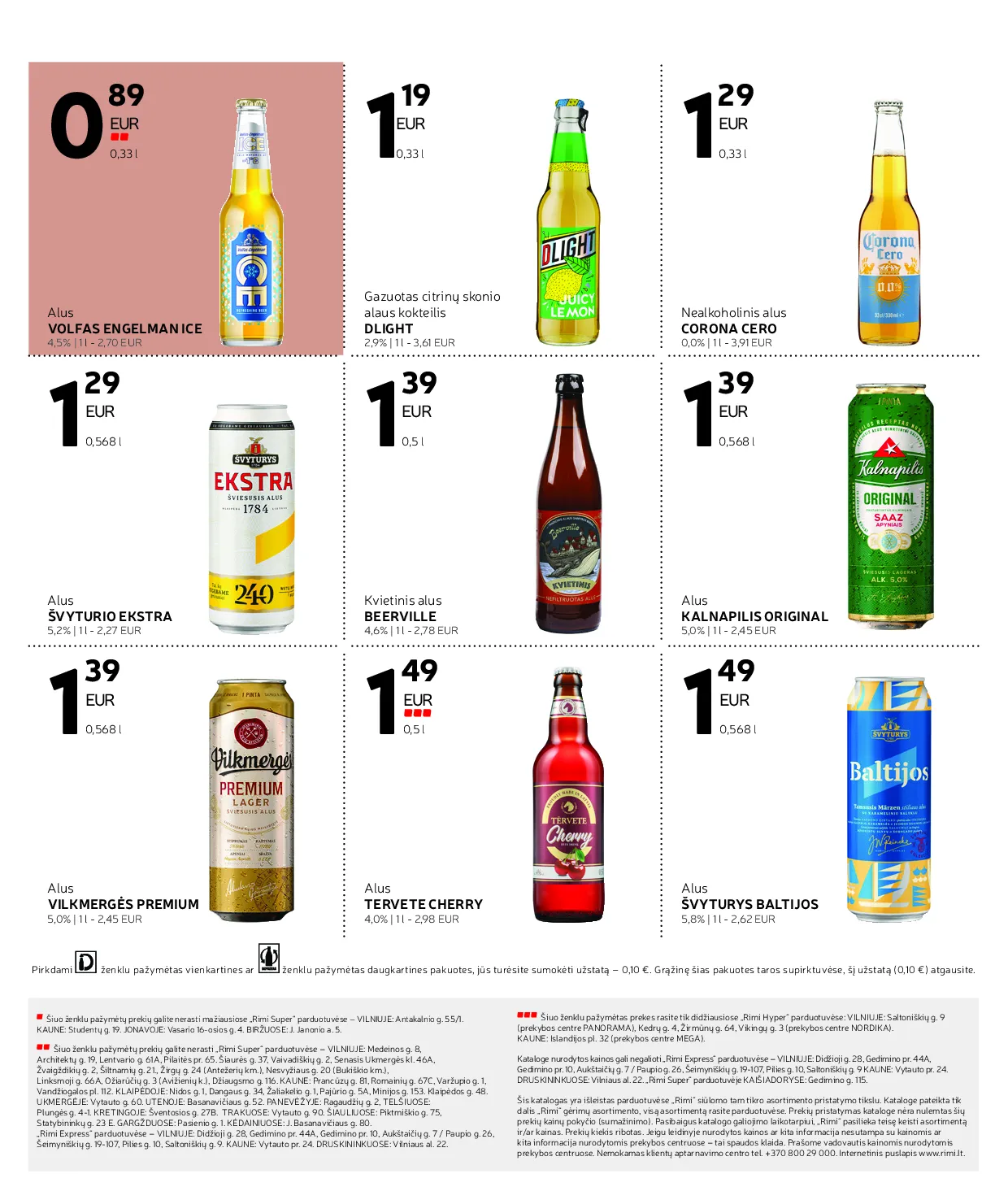 Rimi akcijos šią savaitę. Galioja nuo 2026-03-31 iki 2026-04-13 – 13 psl.