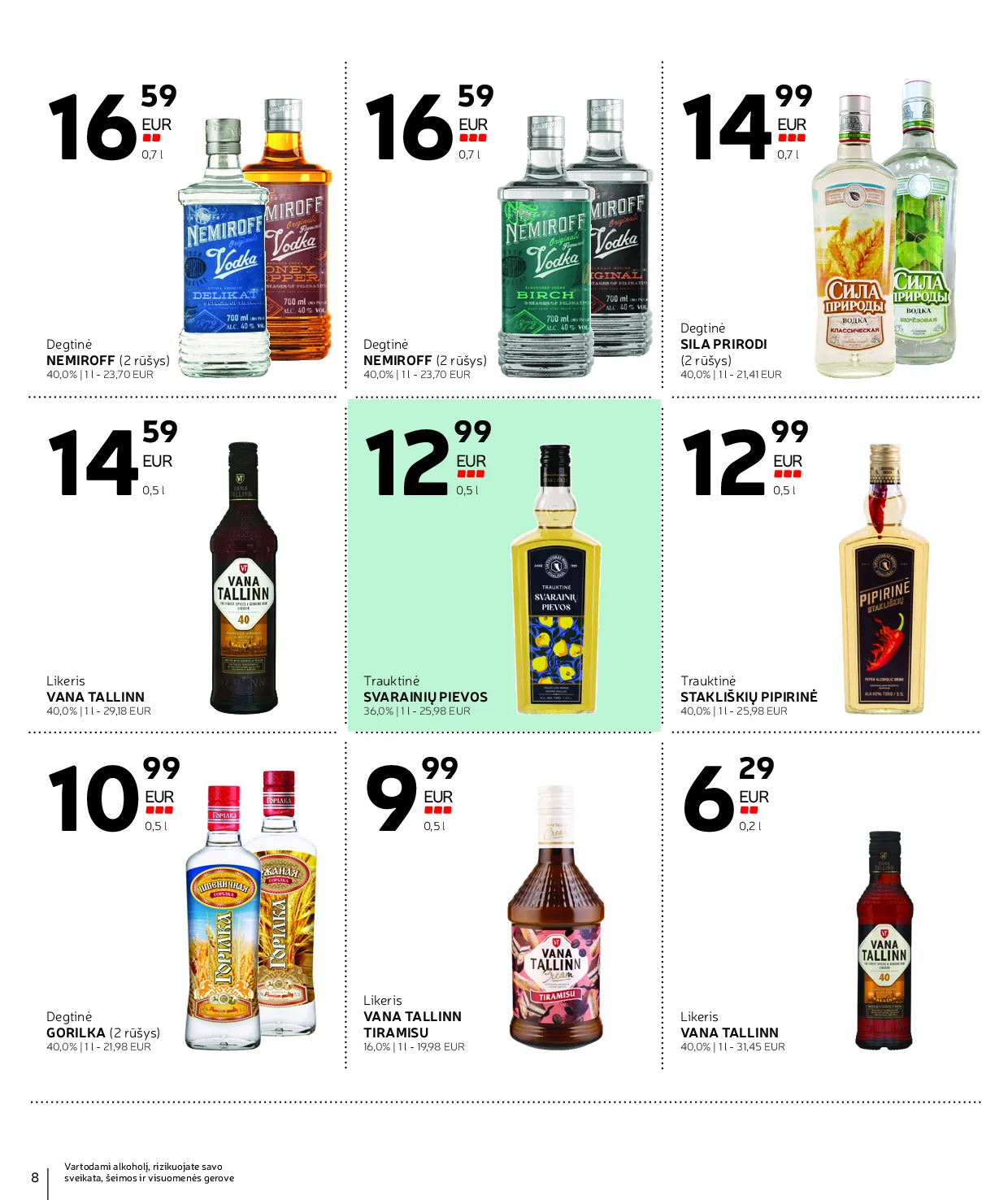 Rimi savam barui – 8 psl.