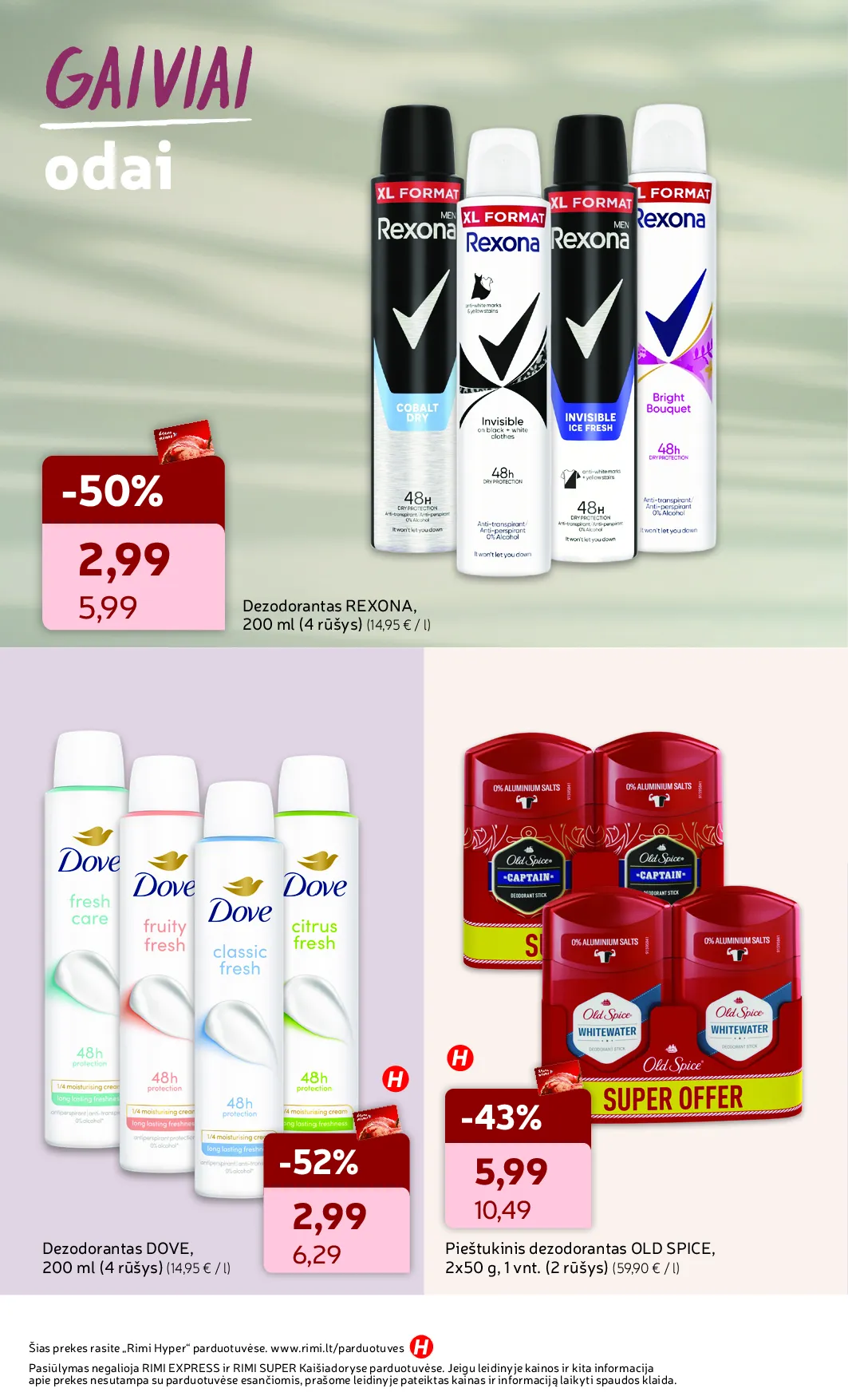 Rimi grožio prekių katalogas – 12 psl.