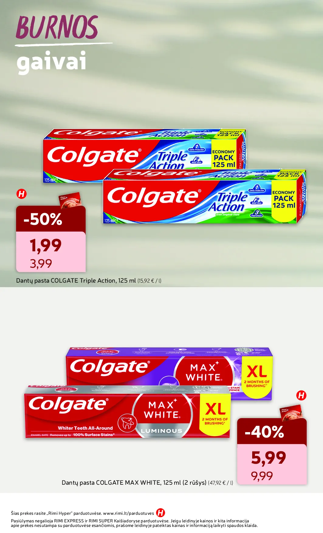 Rimi grožio prekių katalogas – 4 psl.