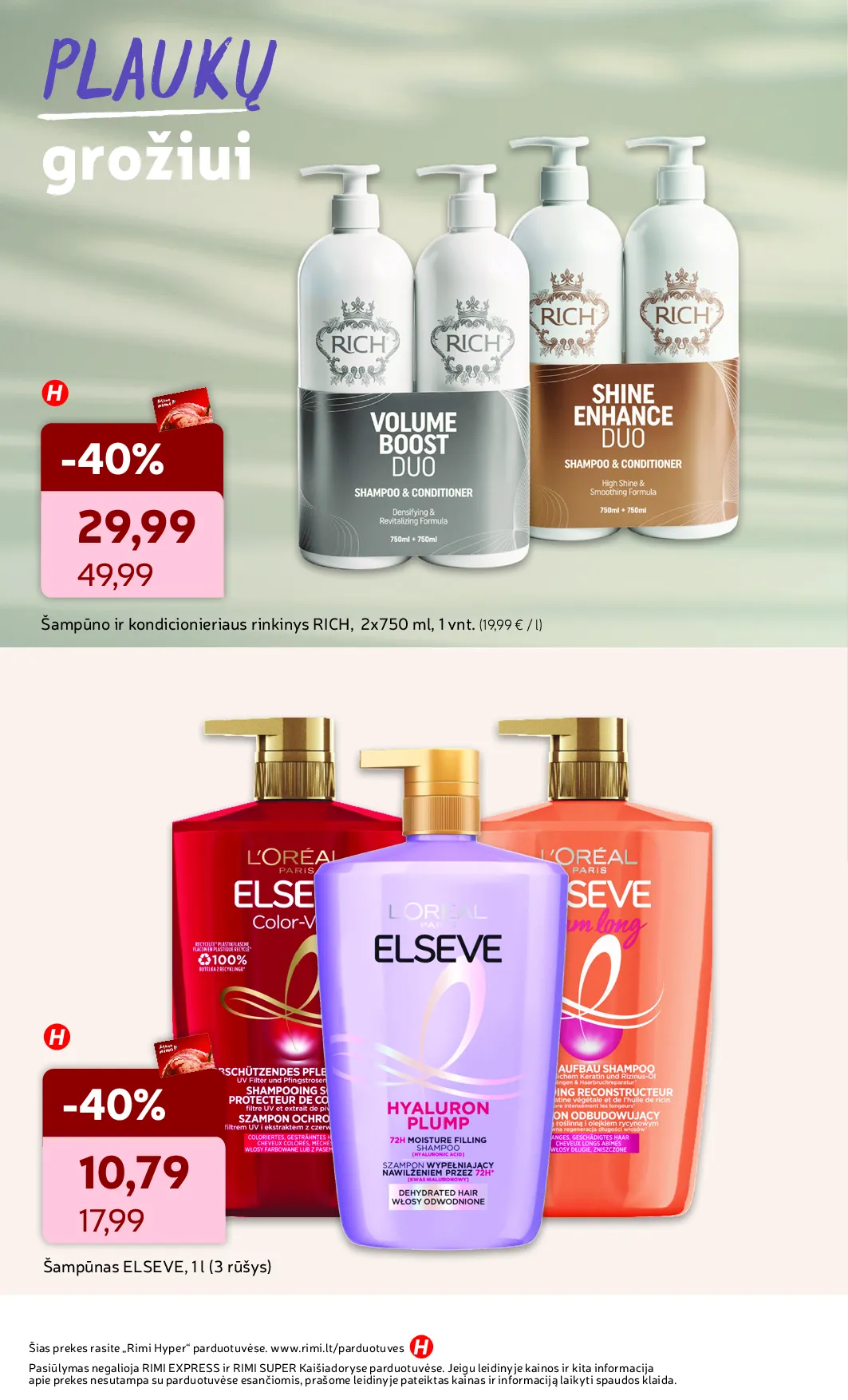 Rimi grožio prekių katalogas – 6 psl.