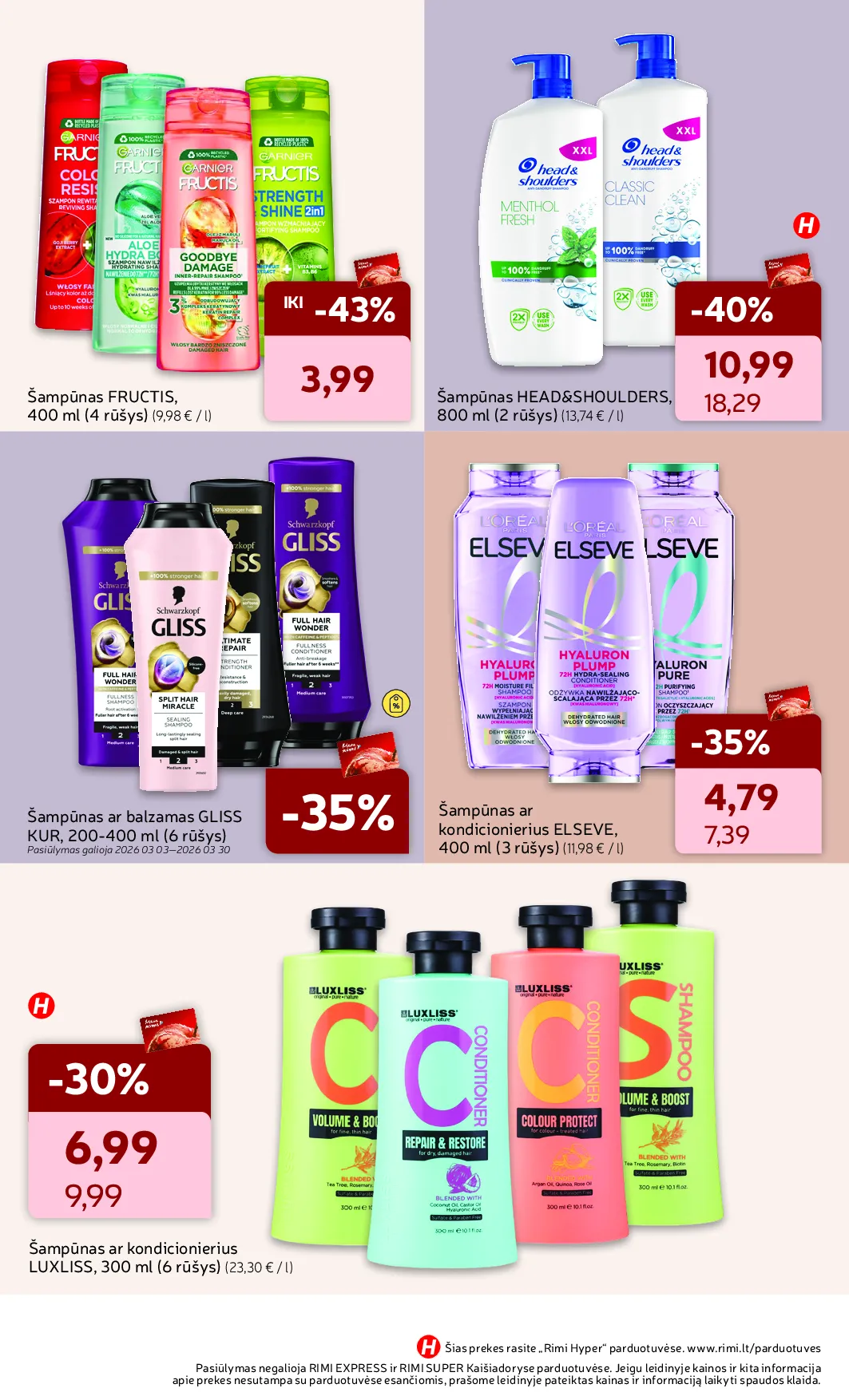 Rimi grožio prekių katalogas – 7 psl.