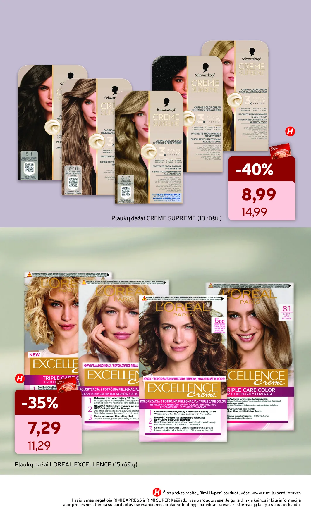 Rimi grožio prekių katalogas – 9 psl.