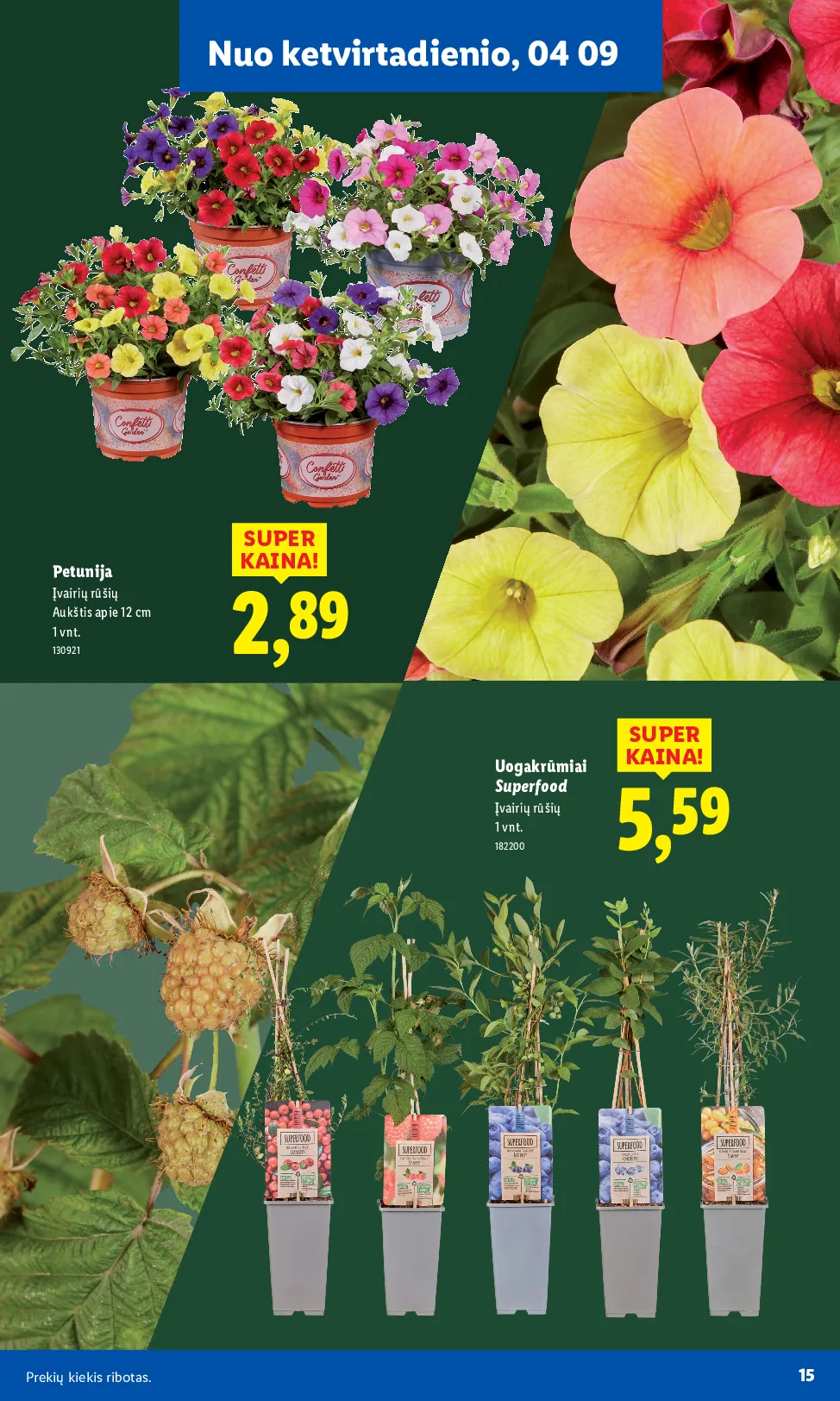 Lidl akcijos šią savaitę. Galioja nuo 2026-03-30 iki 2026-04-19 – 15 psl.