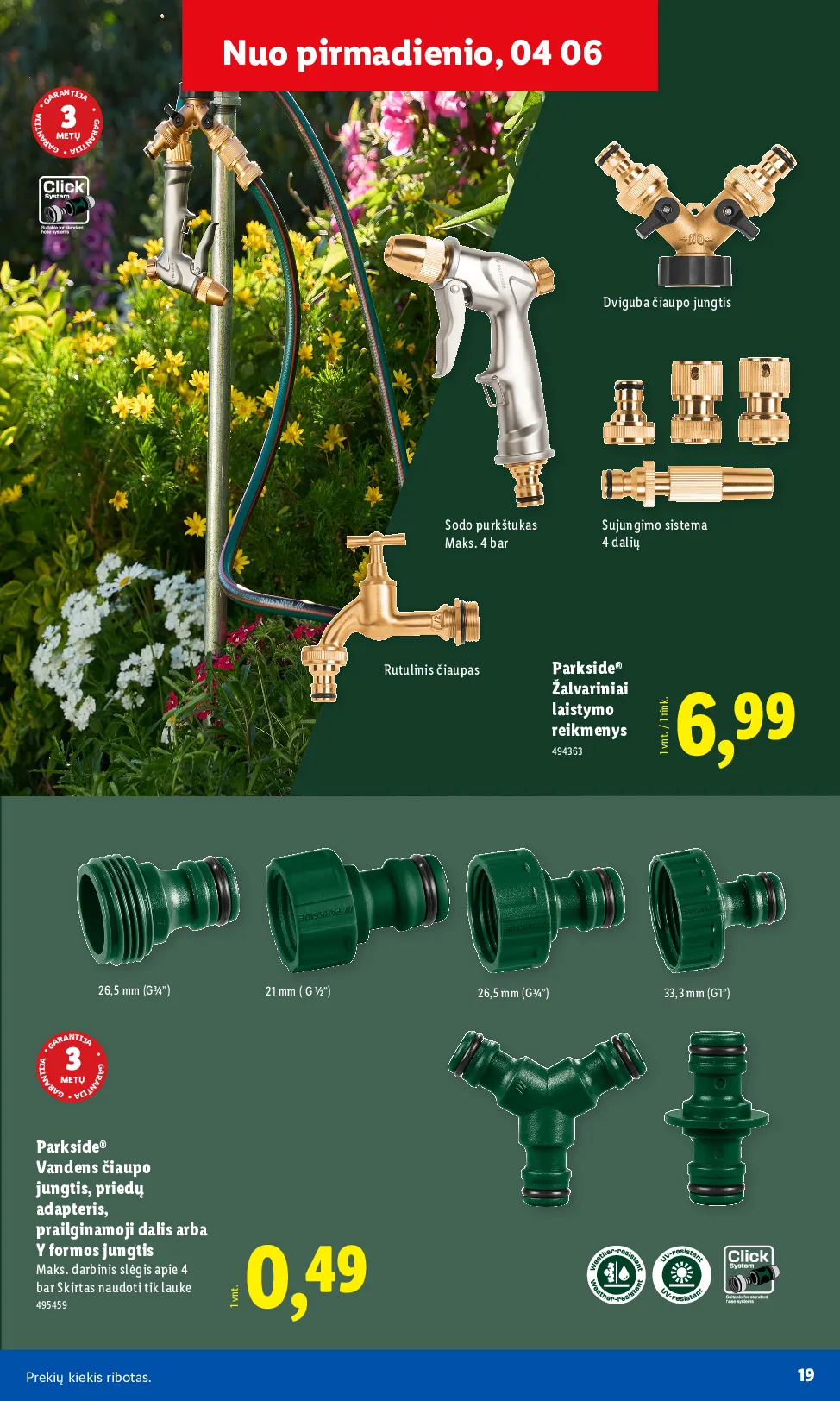 Lidl akcijos šią savaitę. Galioja nuo 2026-03-30 iki 2026-04-19 – 19 psl.