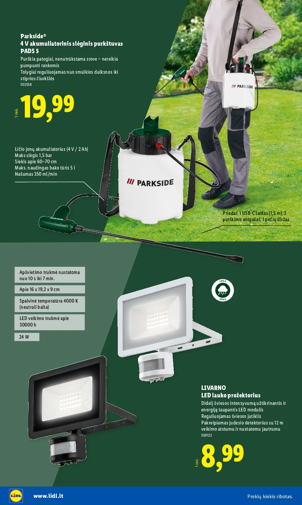 Lidl akcijos šią savaitę. Galioja nuo 2026-03-30 iki 2026-04-19 – 26 psl.