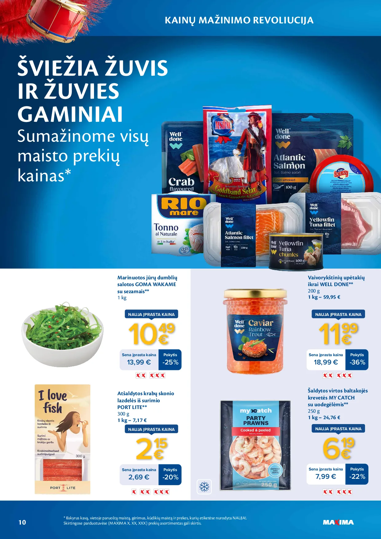 Maxima kainų mažinimo revoliucija – 10 psl.