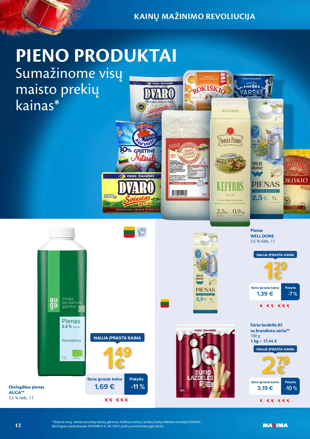 Maxima kainų mažinimo revoliucija – 12 psl.