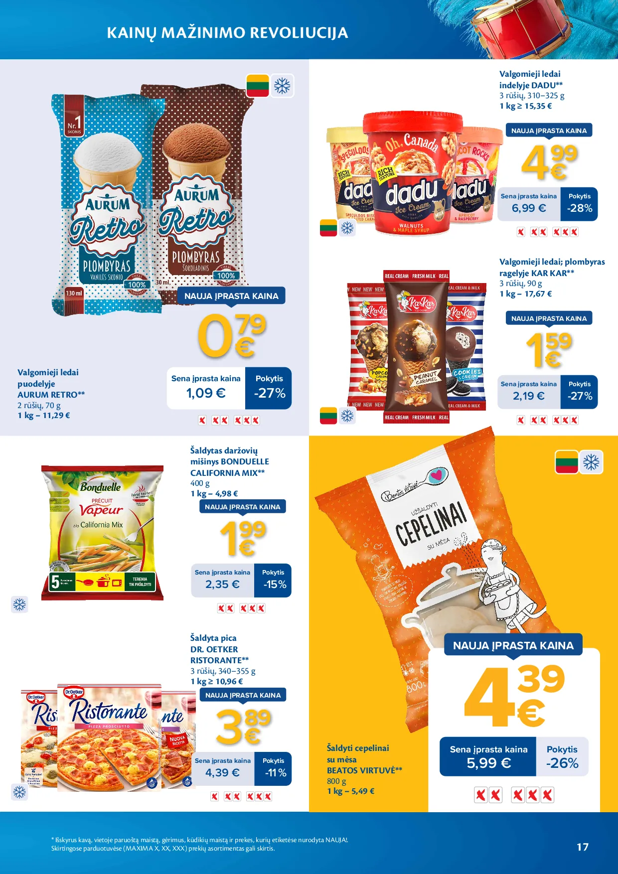 Maxima kainų mažinimo revoliucija – 17 psl.
