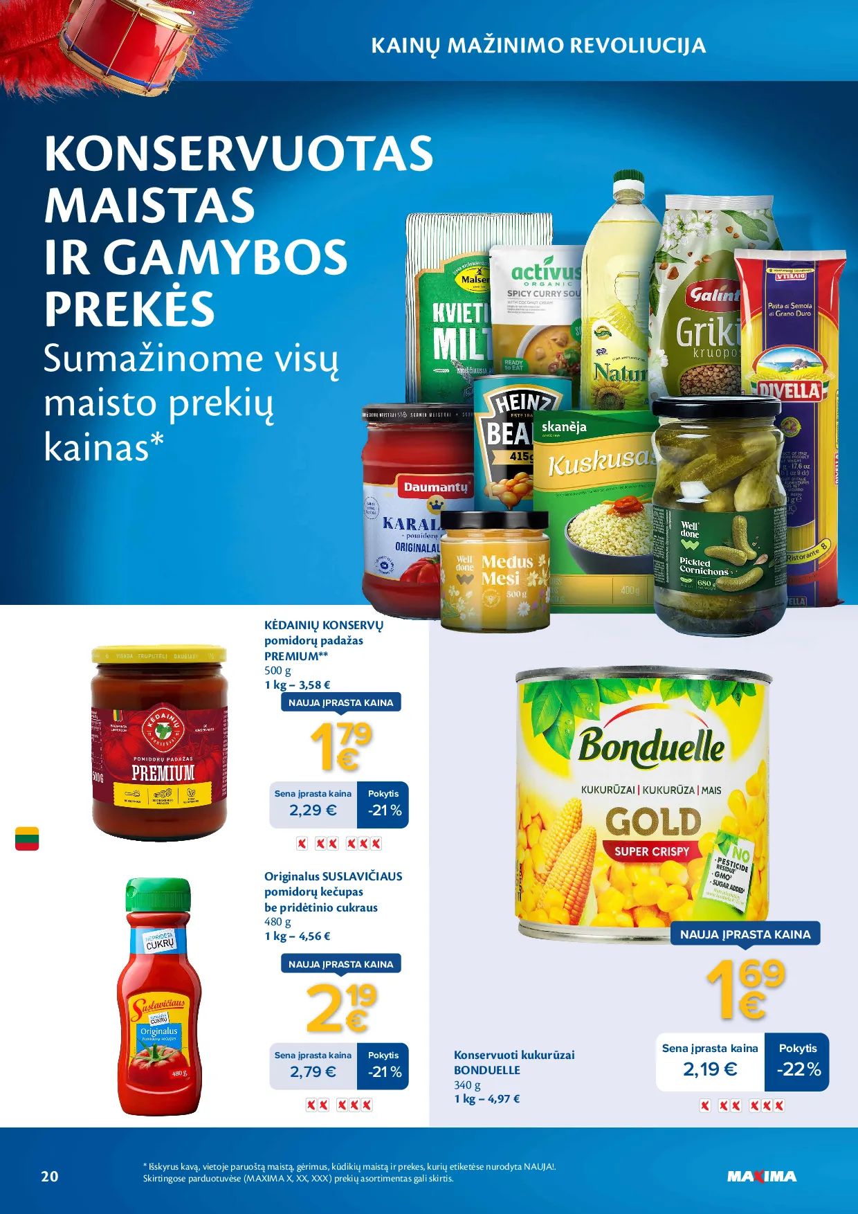 Maxima kainų mažinimo revoliucija – 20 psl.