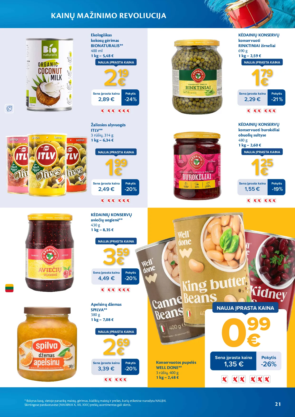 Maxima kainų mažinimo revoliucija – 21 psl.