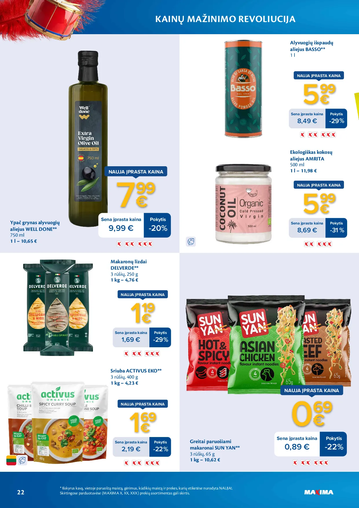 Maxima kainų mažinimo revoliucija – 22 psl.
