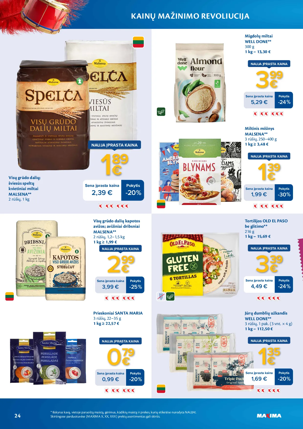 Maxima kainų mažinimo revoliucija – 24 psl.